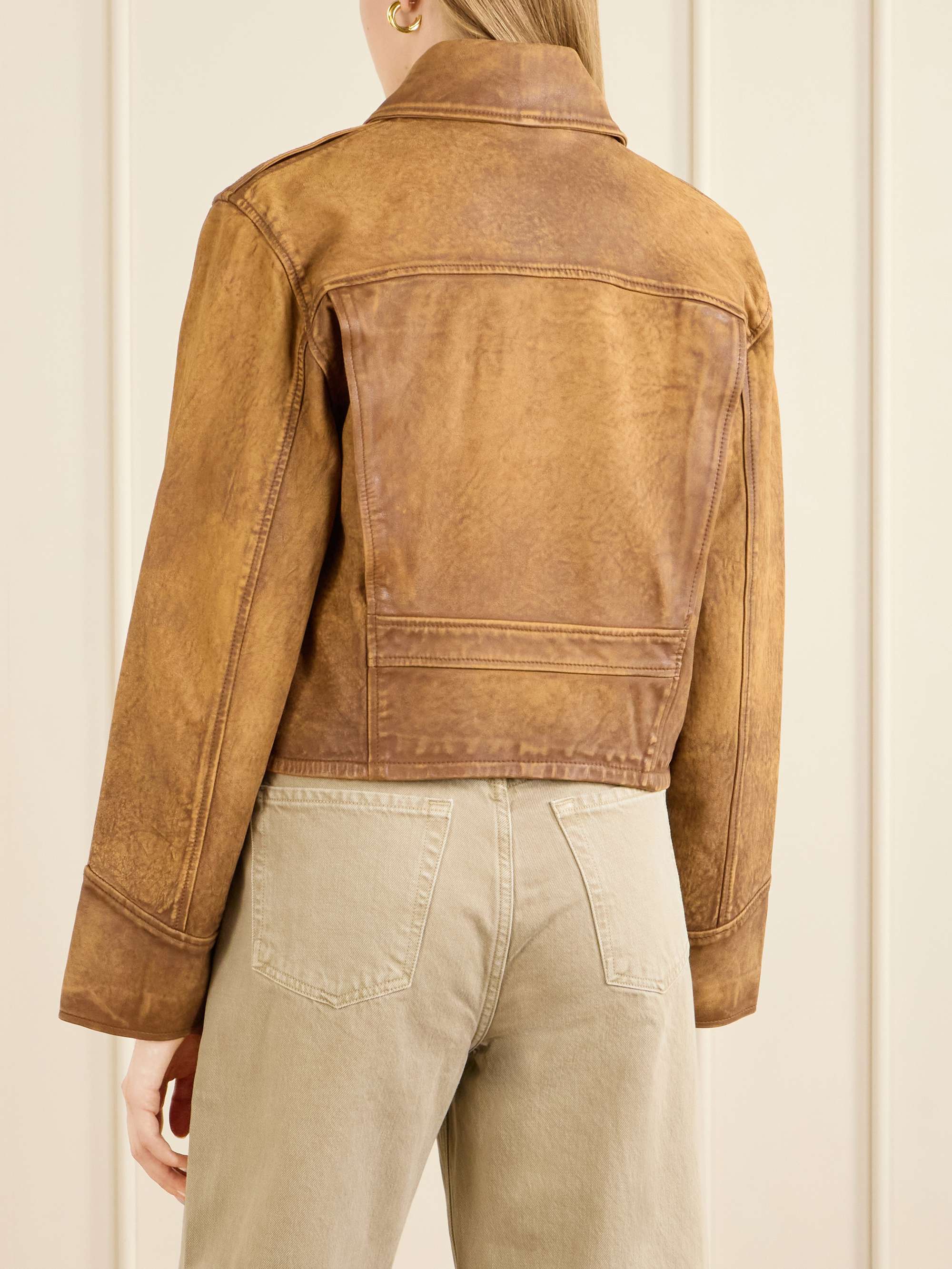 POLO RALPH LAUREN Leather jacket | NET-A-PORTER