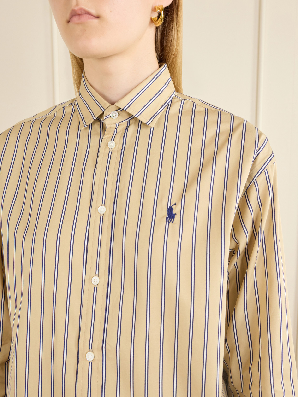 Polo Ralph Lauren - Logo-Embroidered Striped Cotton Shirt