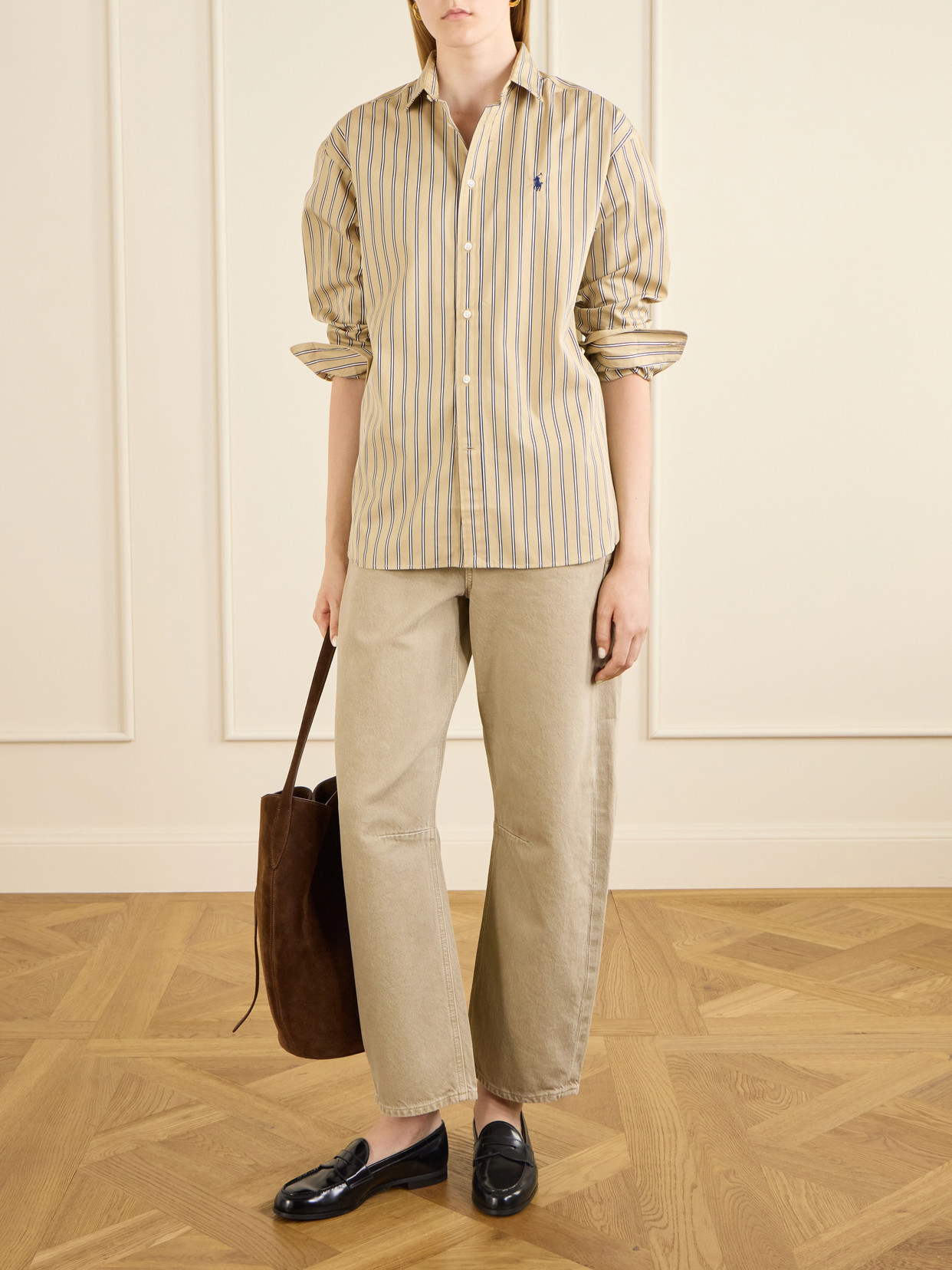 Polo Ralph Lauren - Logo-Embroidered Striped Cotton Shirt