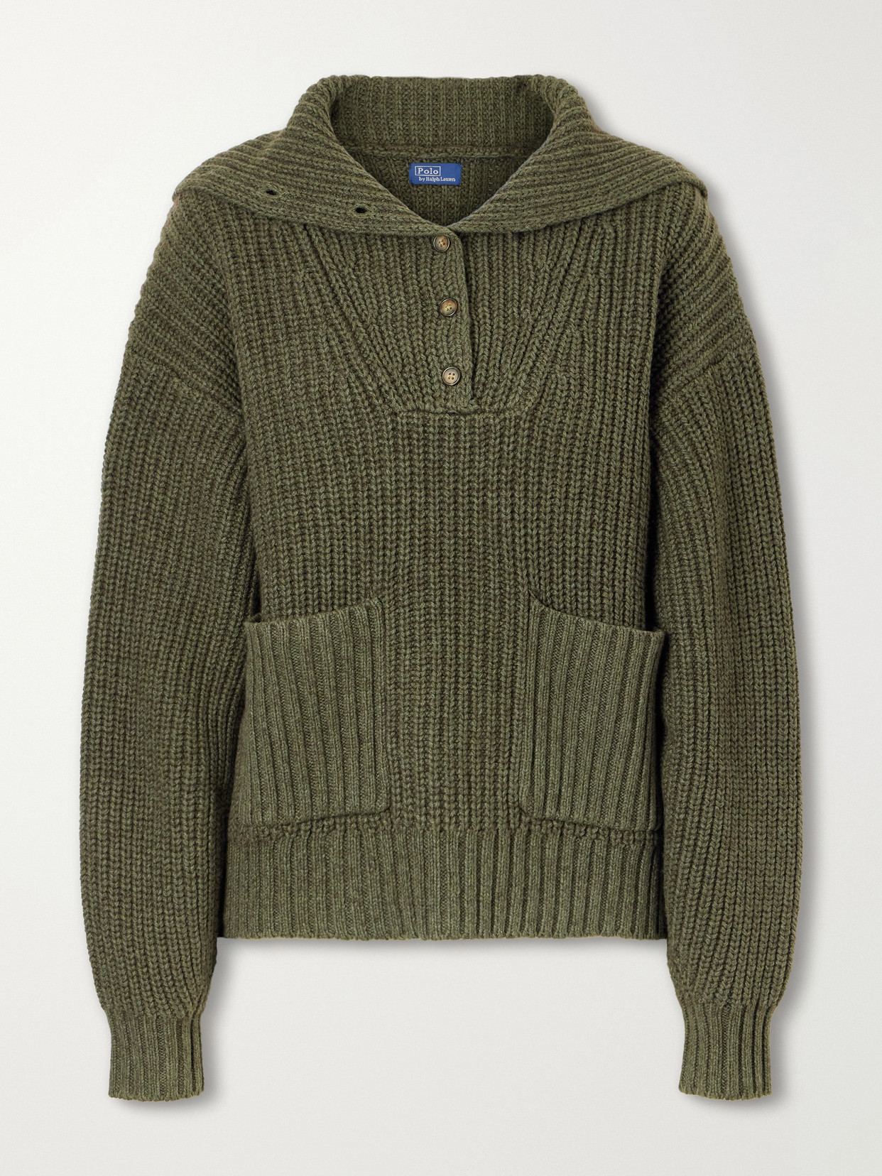 Polo Ralph Lauren - Cotton And Wool-Blend Sweater