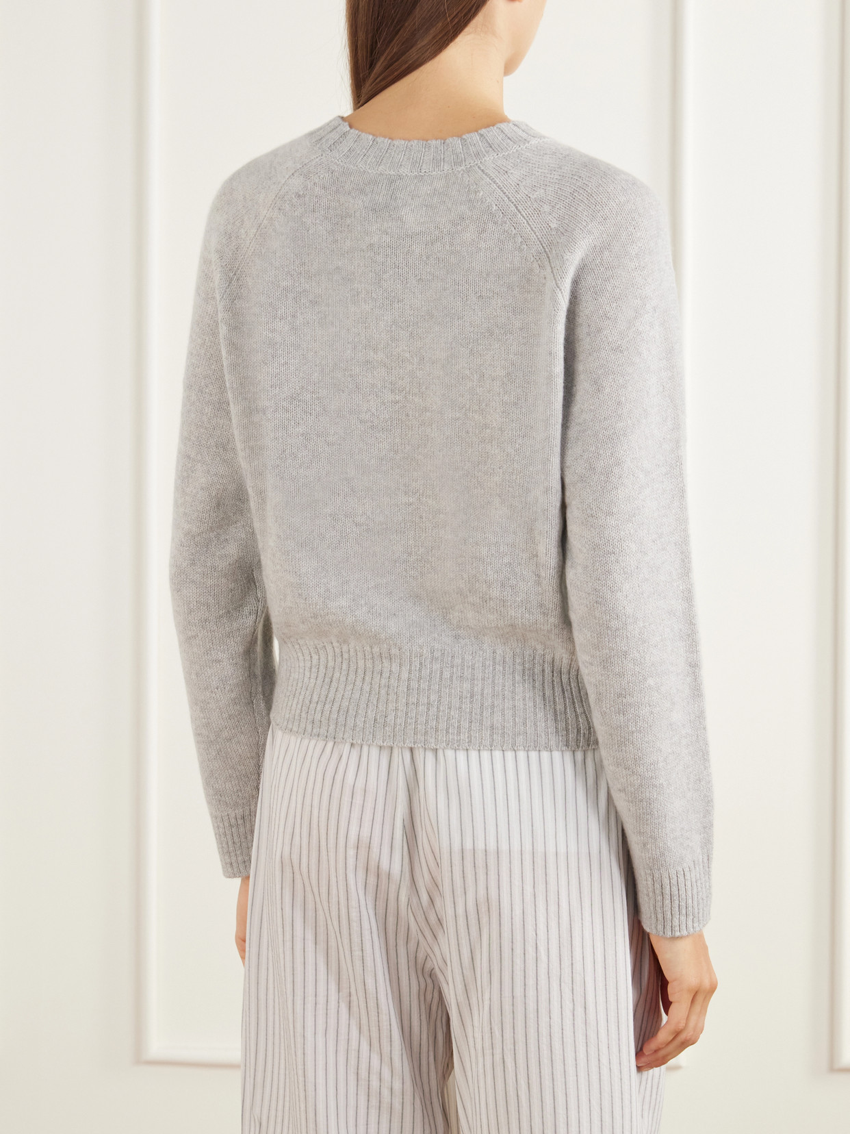 Rib-Trimmed Cashmere Sweater