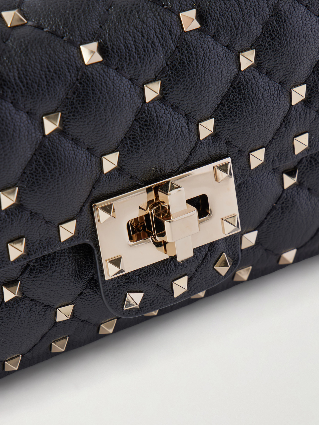 Garavani - Spike Small Studded Quilted Shoulder Bag