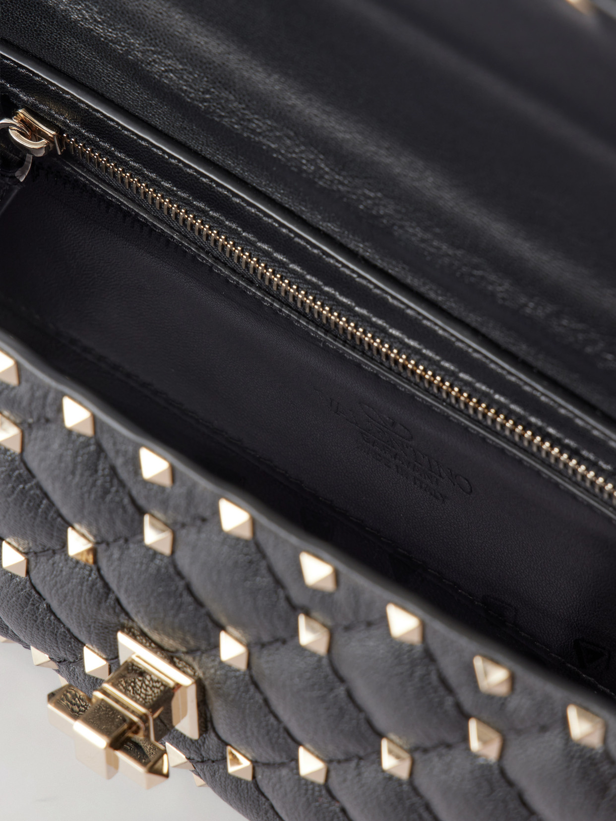 Garavani - Spike Small Studded Quilted Shoulder Bag