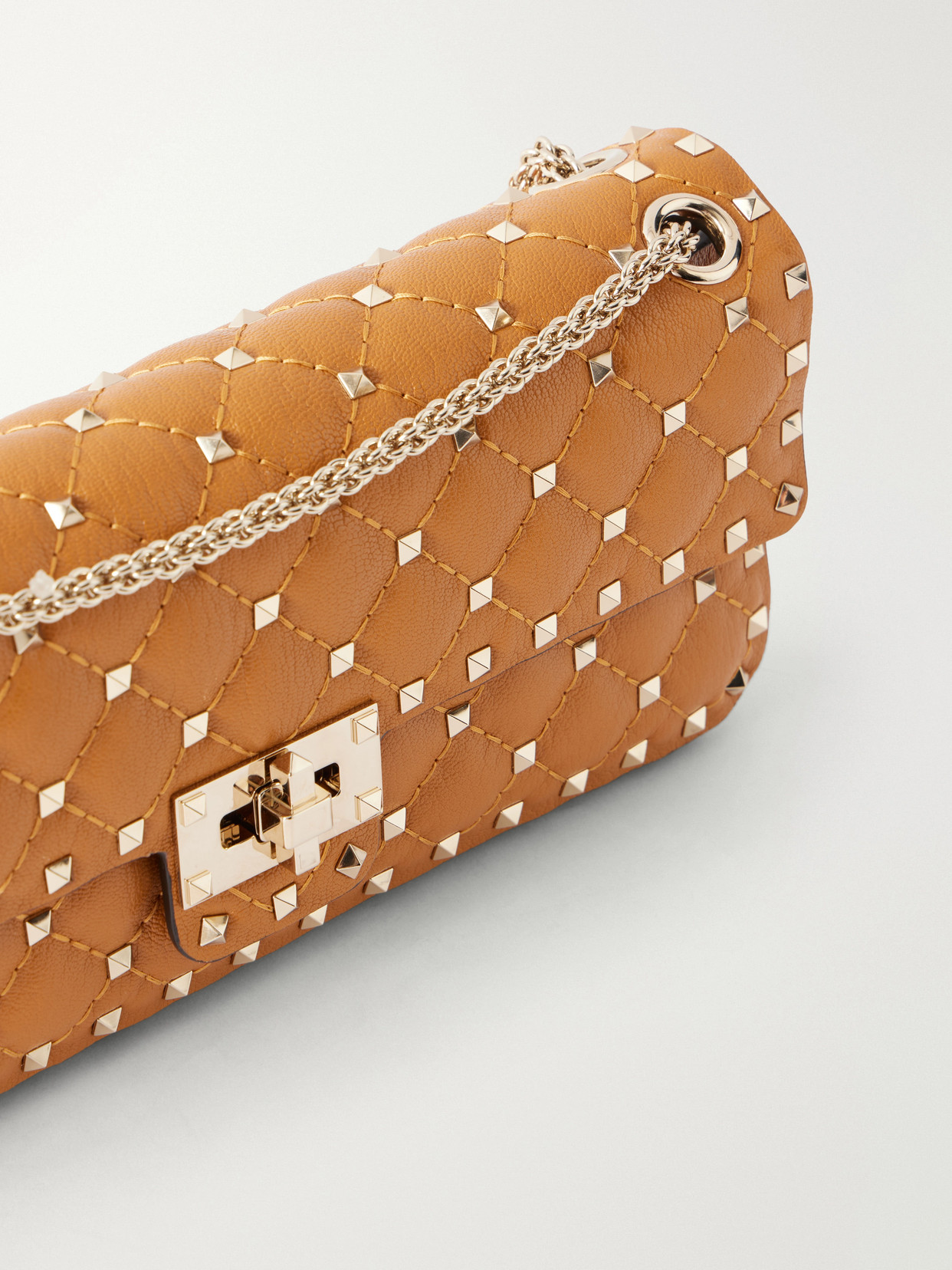 Garavani - Spike Small Studded Quilted Shoulder Bag