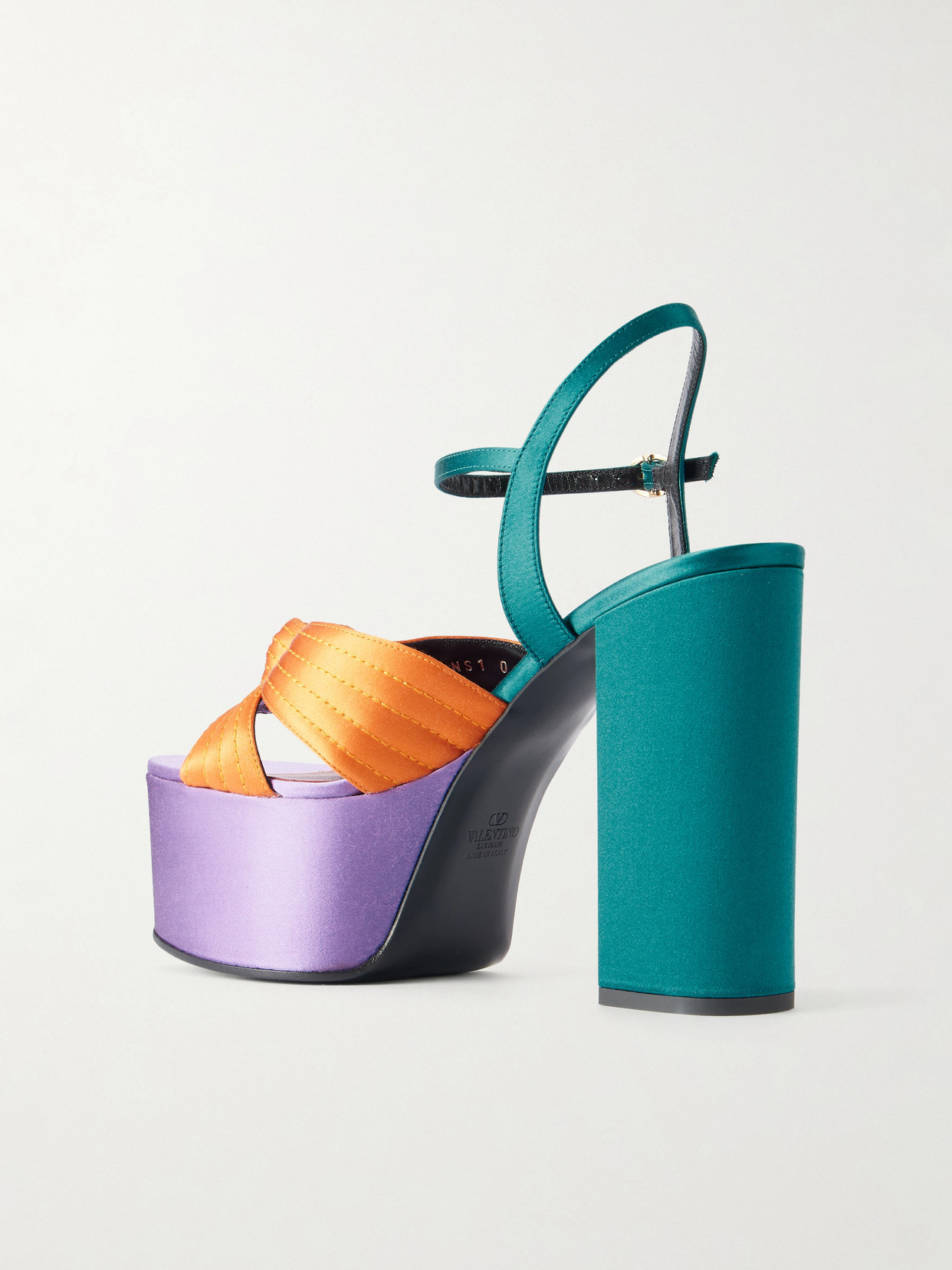 Garavani - Crasher 125 Vlogo-Embellished Knotted Sandals