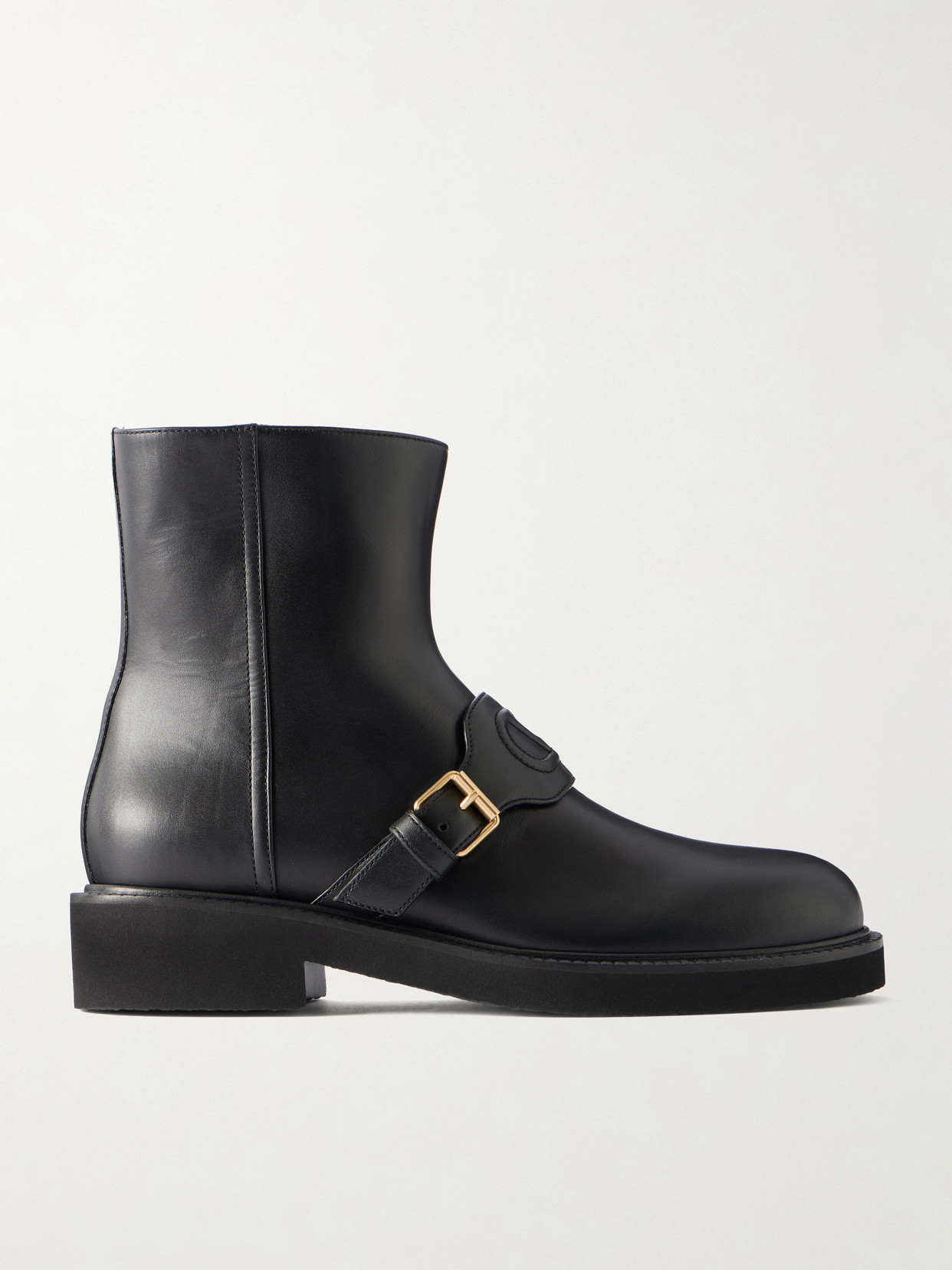 Garavani - Vlogo Embossed Ankle Boots