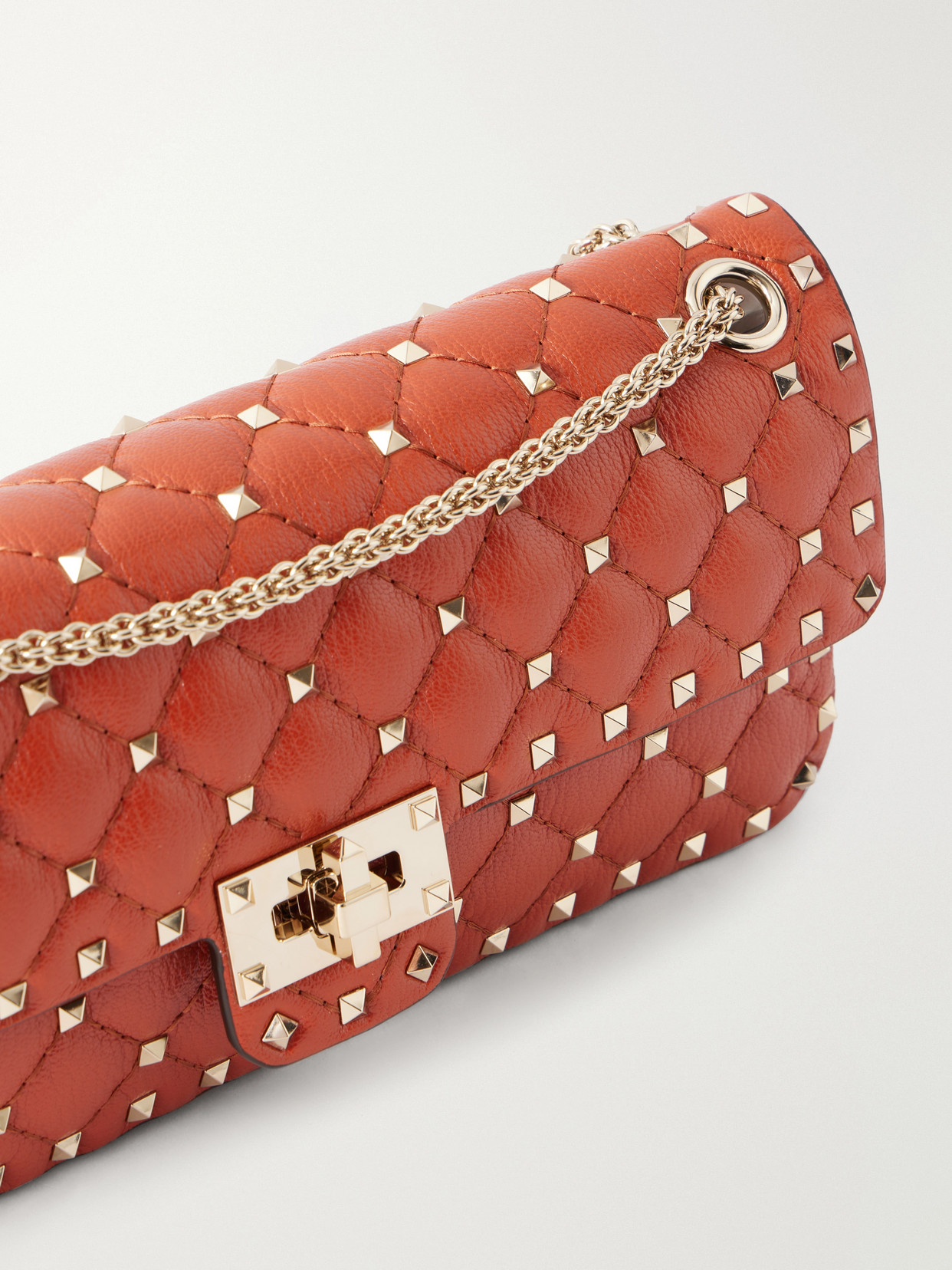 Garavani - Spike Small Studded Quilted Shoulder Bag