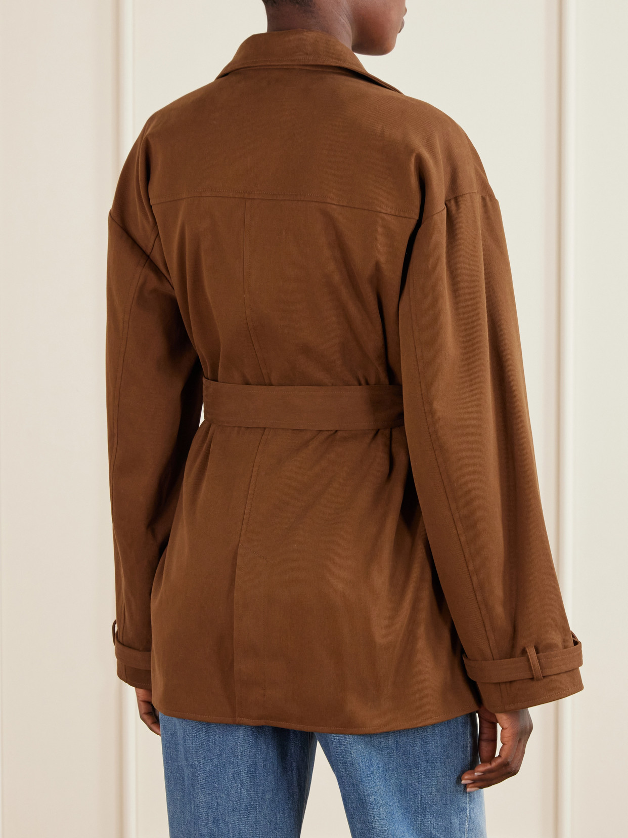 Dôen - Wolfe Belted Cotton-Blend Trench Coat