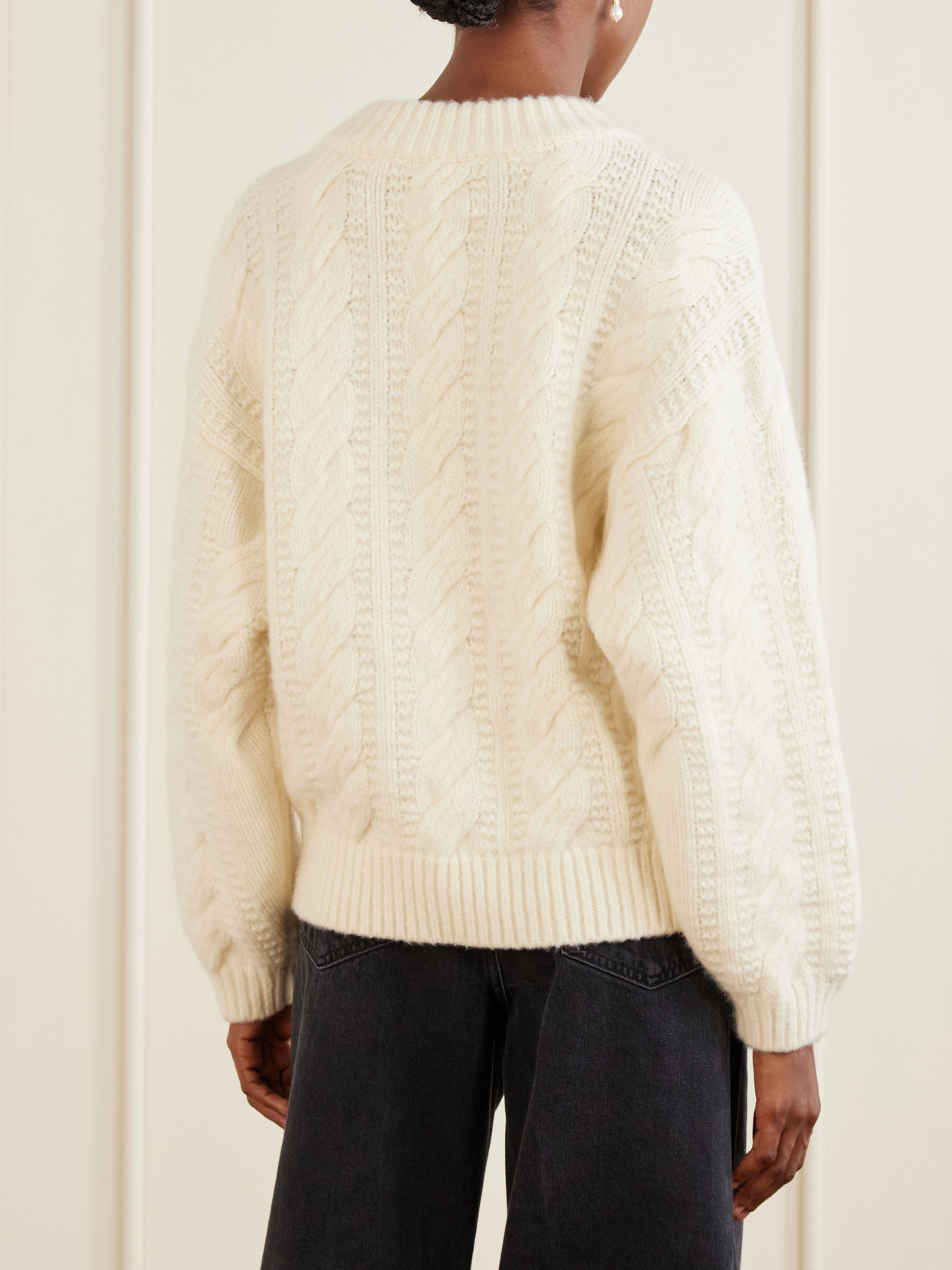 Dôen - Hallstatt Cable-Knit Wool And Cashmere-Blend Sweater