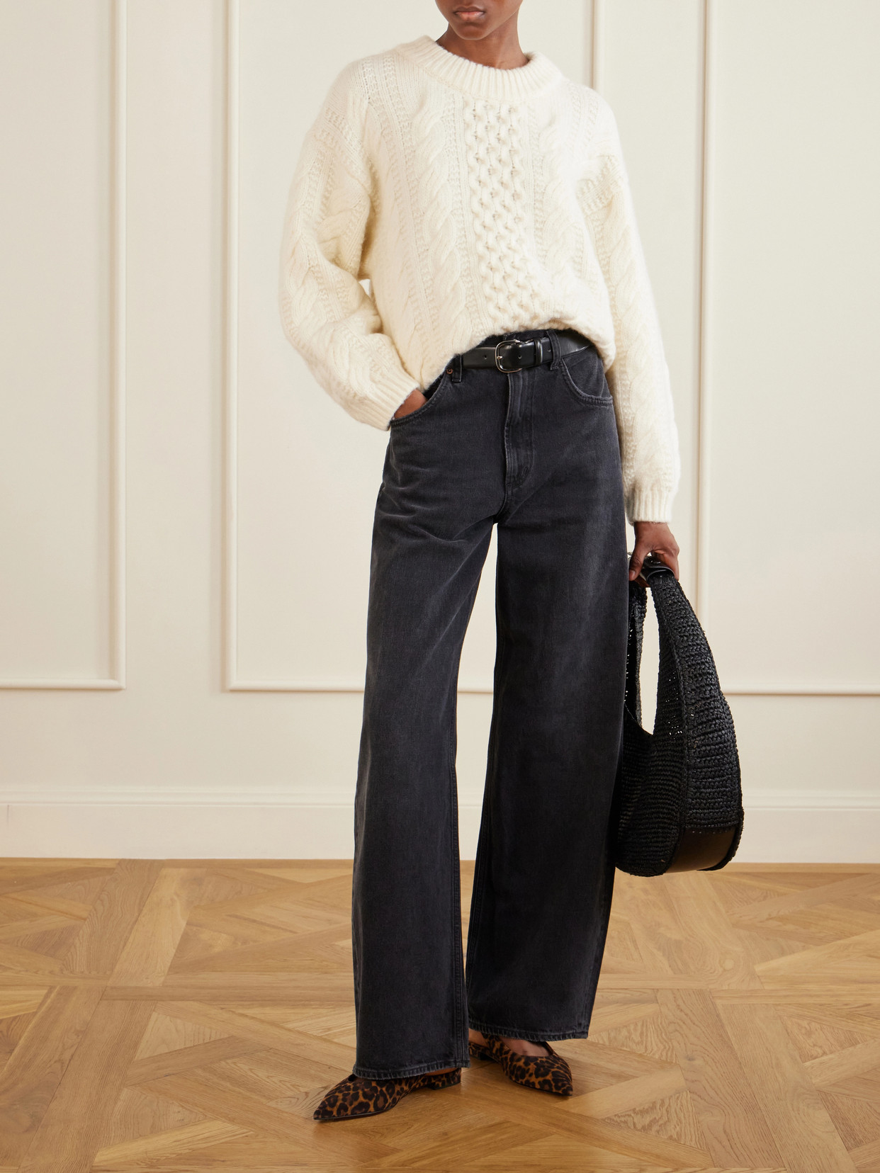 Dôen - Hallstatt Cable-Knit Wool And Cashmere-Blend Sweater