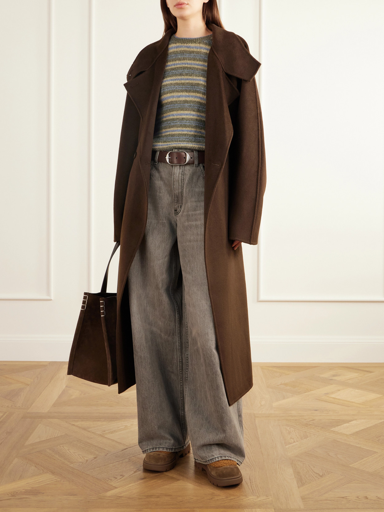 Combat Fleece-Trimmed Ankle Boots