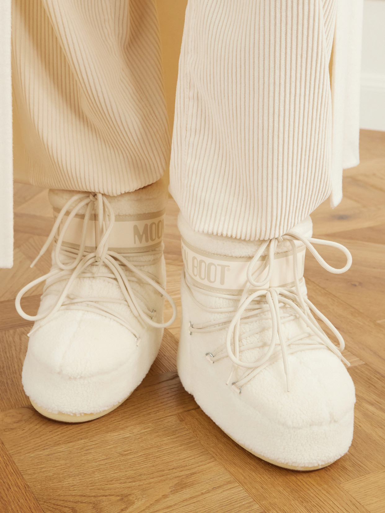 Icon Low Shell-Trimmed Fleece Snow Boots