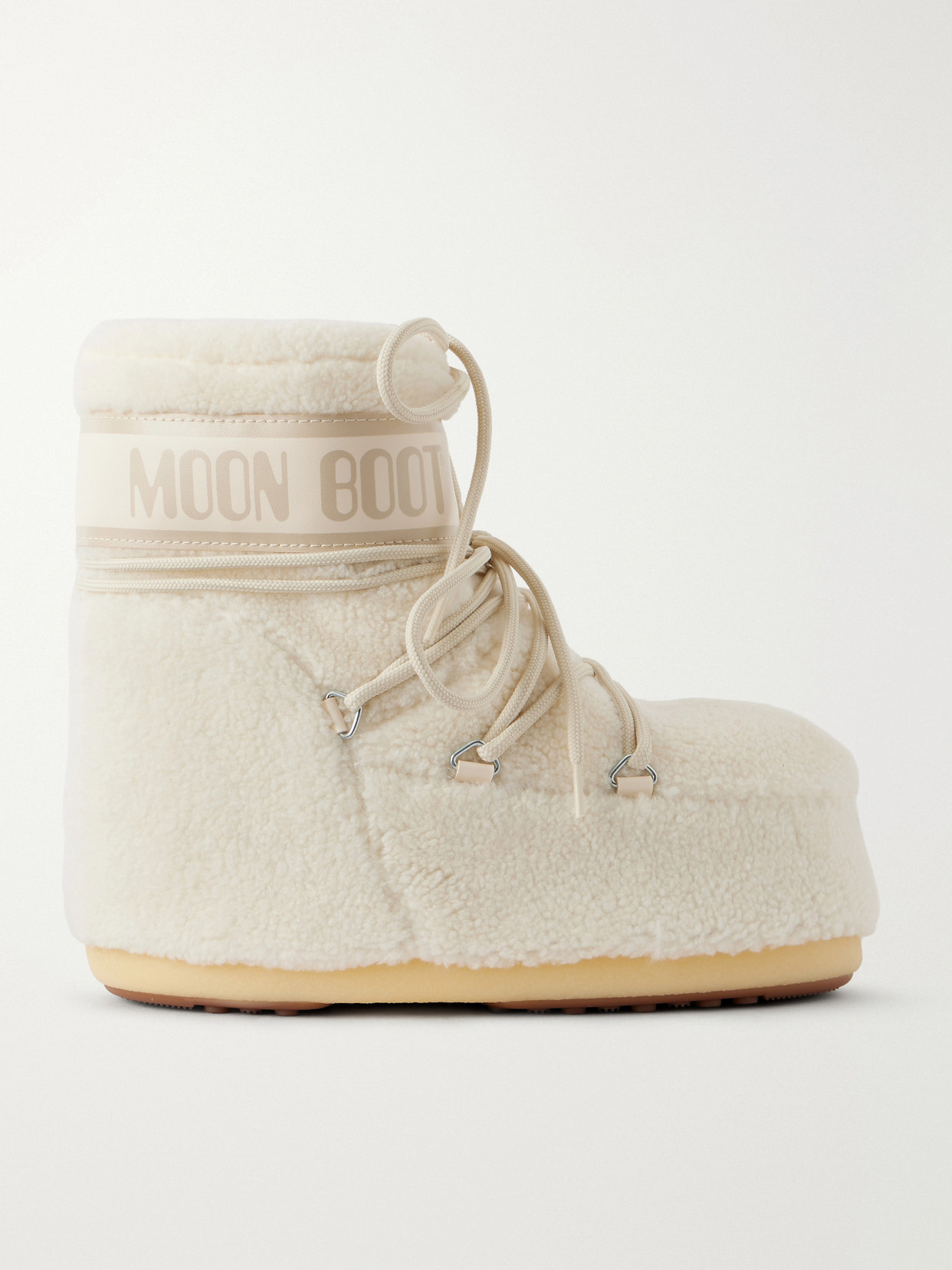 Icon Low Shell-Trimmed Fleece Snow Boots