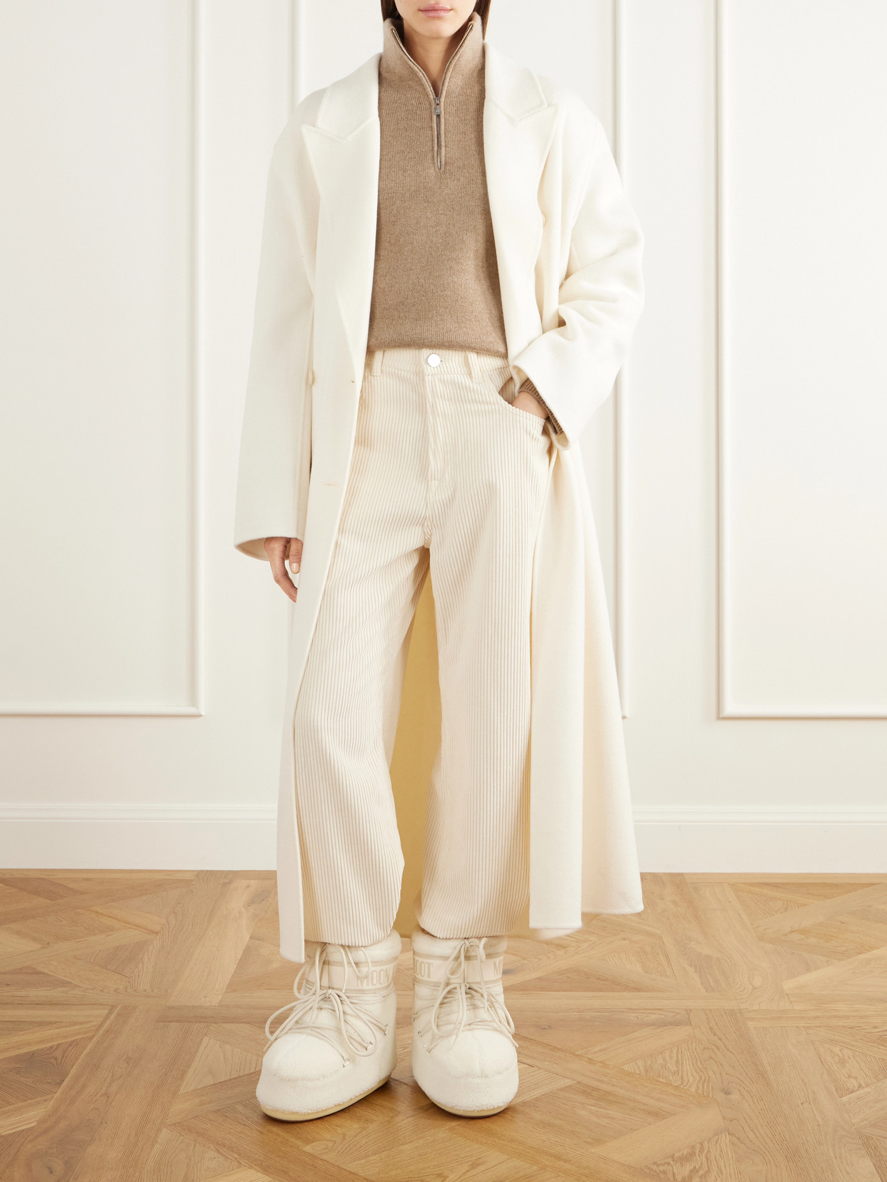 Icon Low Shell-Trimmed Fleece Snow Boots