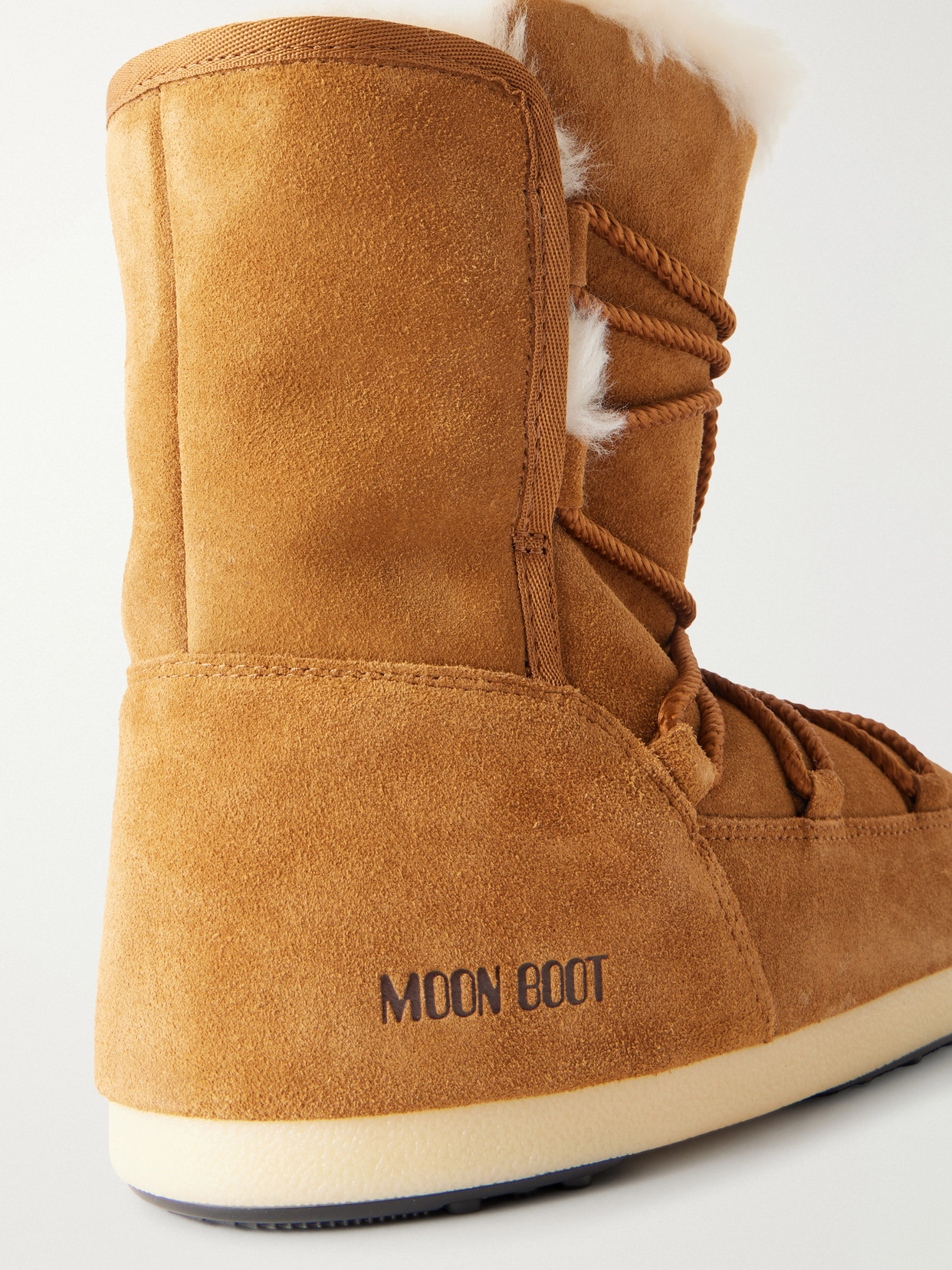 Evx Shearling-Lined Suede Snow Boots