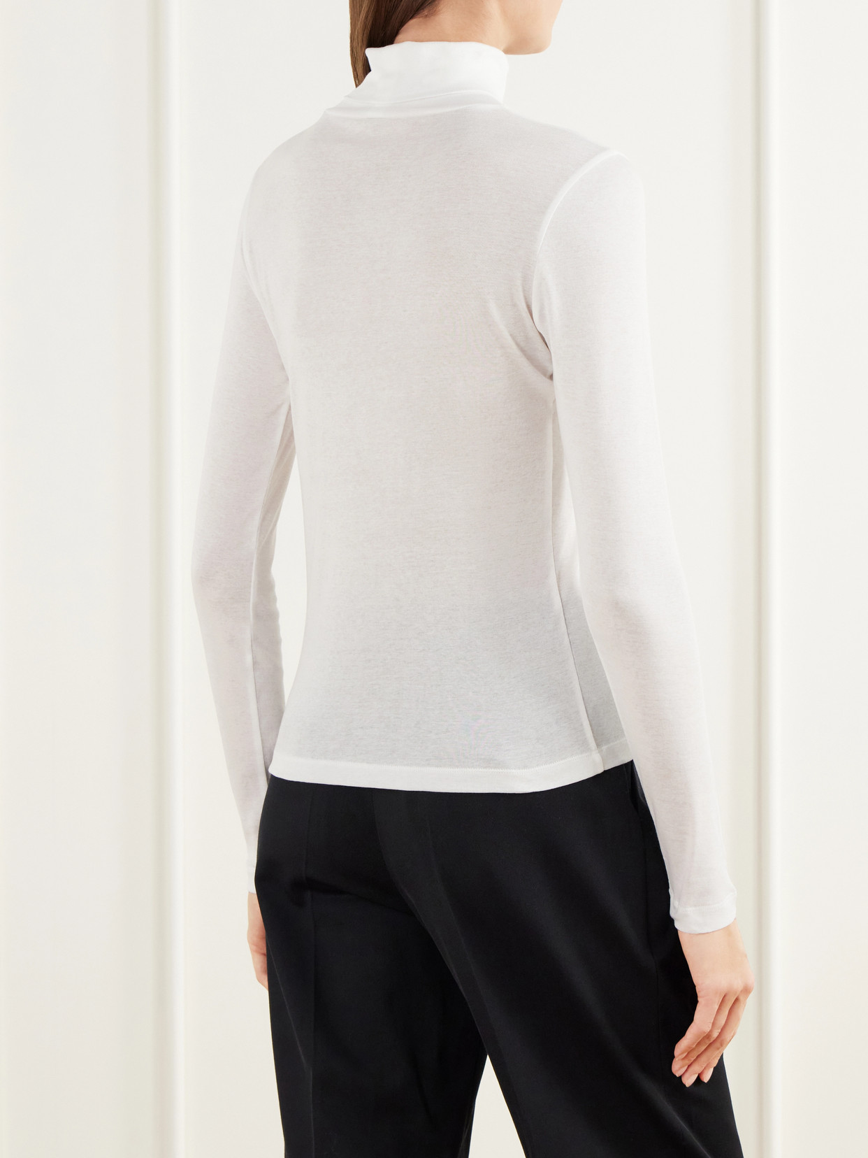 Dinah Organic Cotton Turtleneck T-Shirt