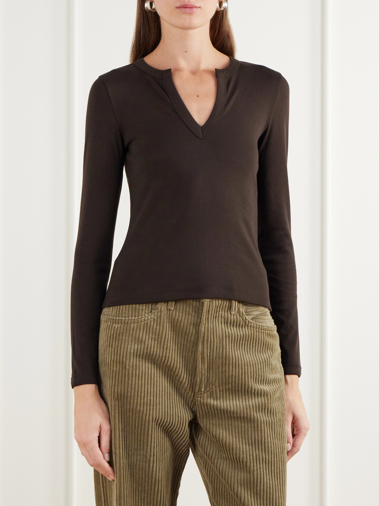 Iman Organic Cotton-Jersey T-Shirt