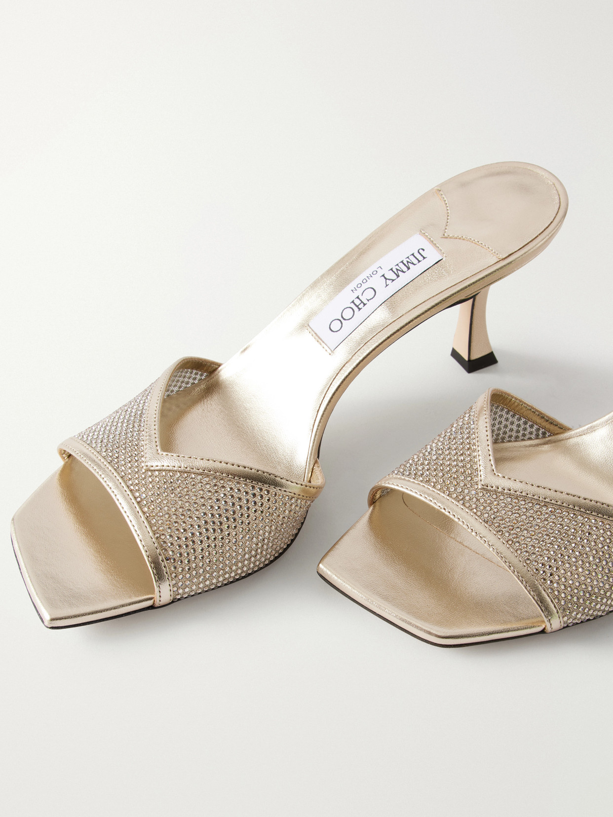 Skye 70 Crystal-Embellished Sandals