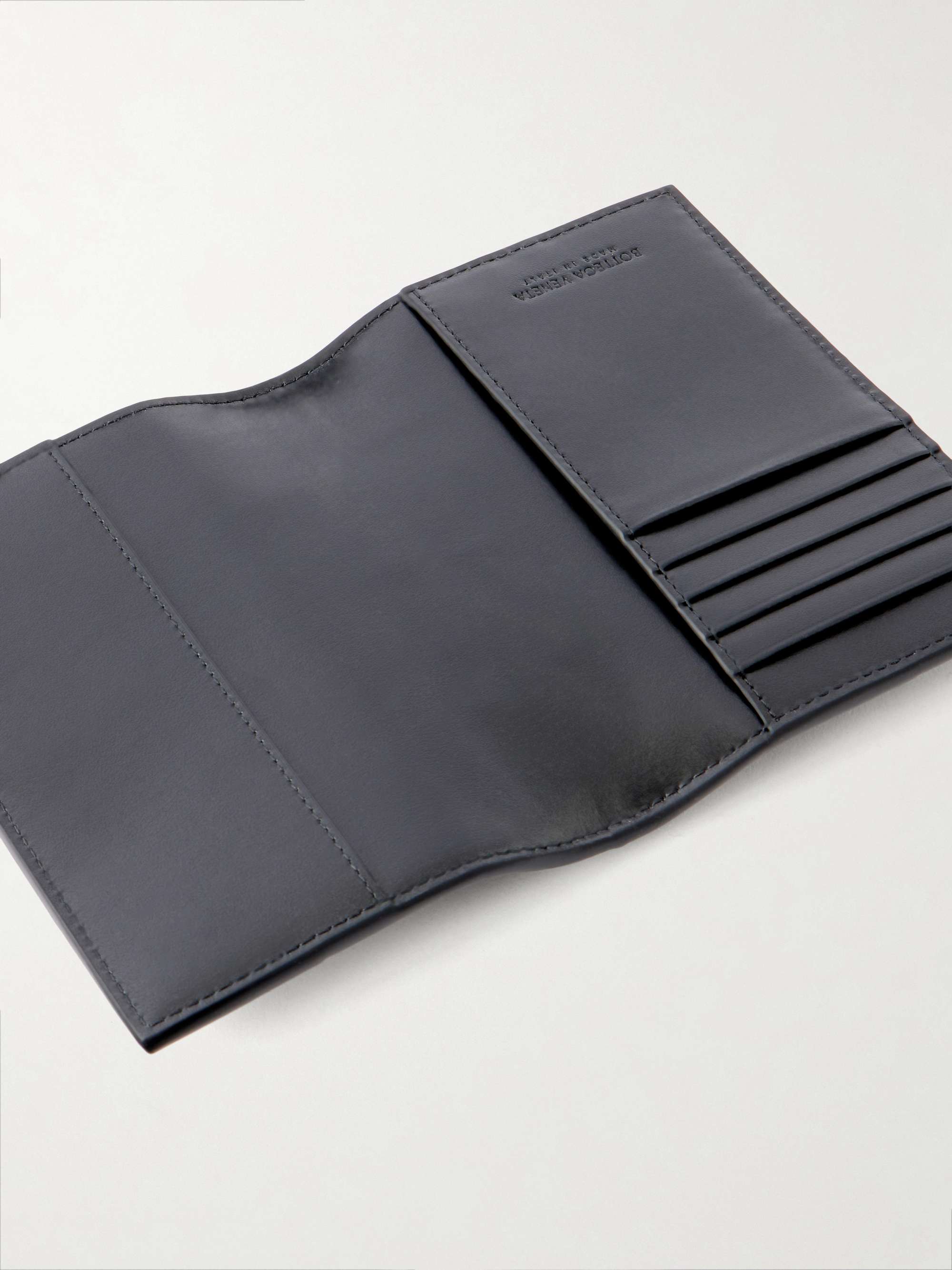 バッグ Bottega Veneta Intrecciato Leather Case BOTTEGA VENETA Cassette Intrecciato leather passport case | NET-A