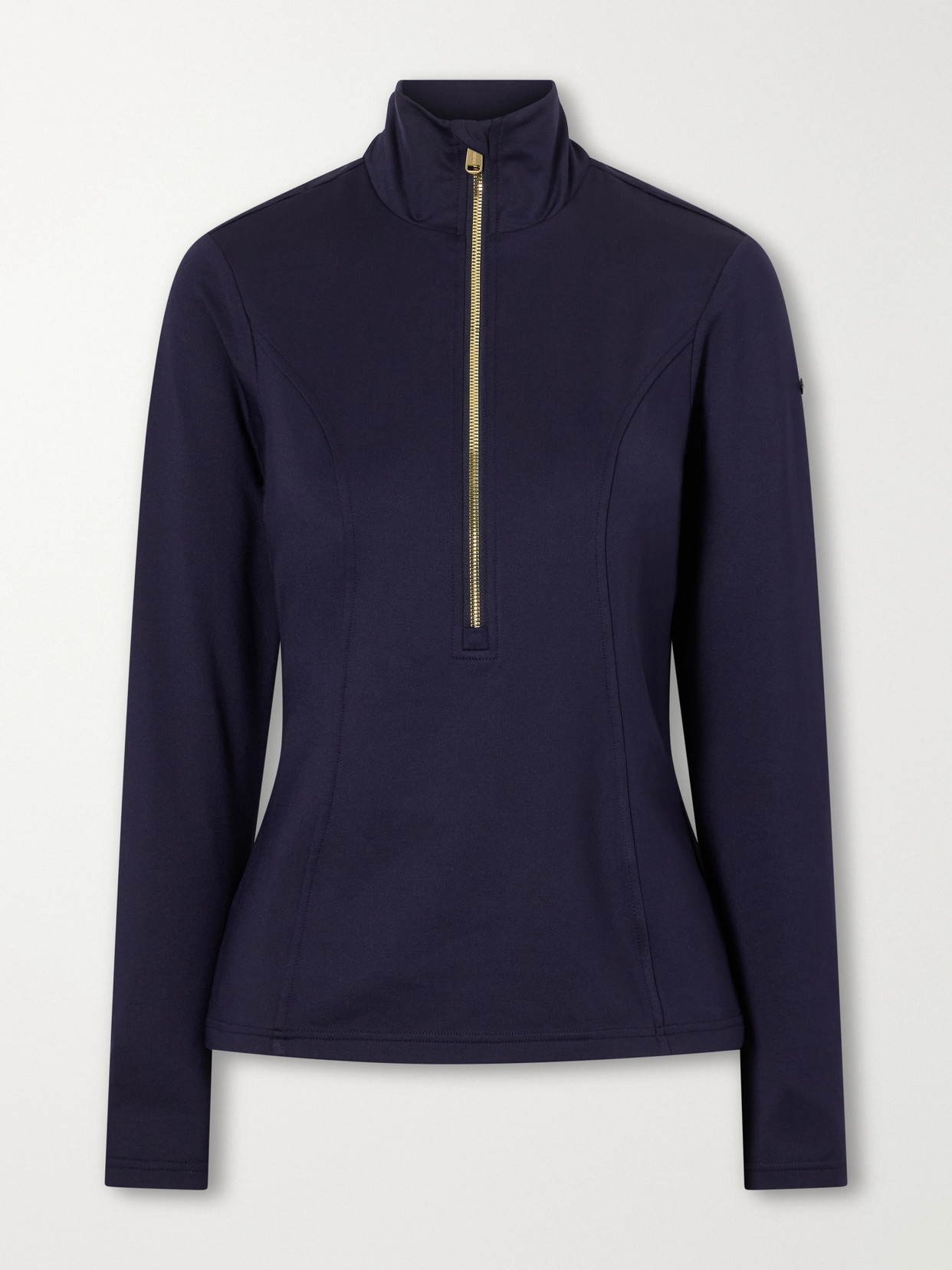 Serena Paneled Stretch-Jersey Ski Top