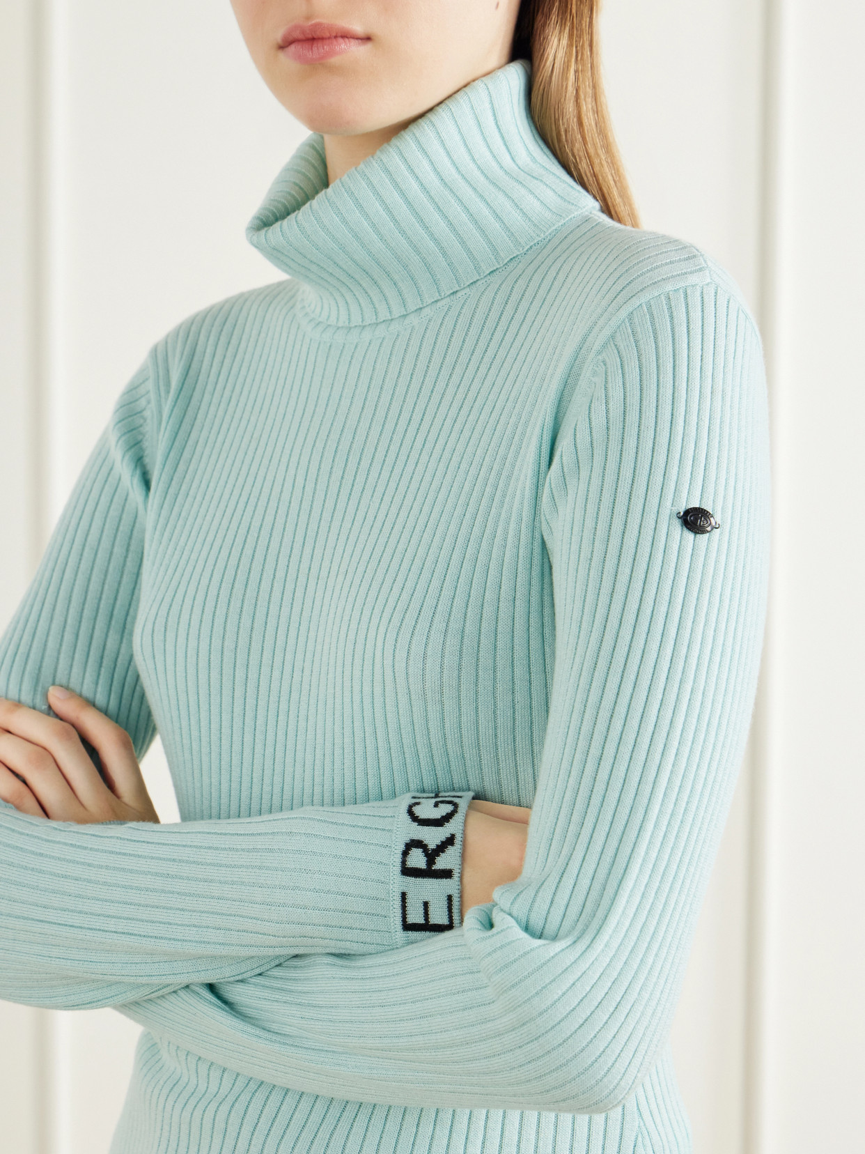 Mira Ribbed Turtleneck Sweater