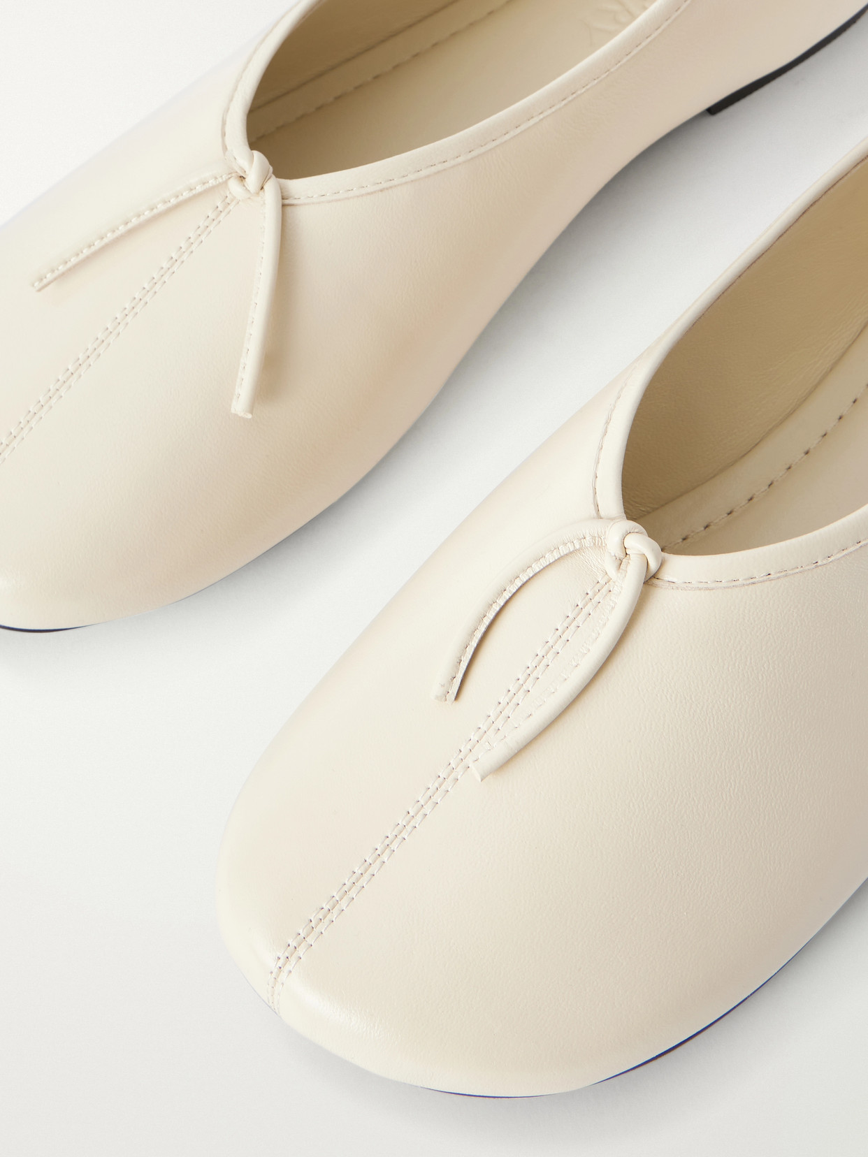 A Emery - Mabel Tie-Detailed Ballet Flats