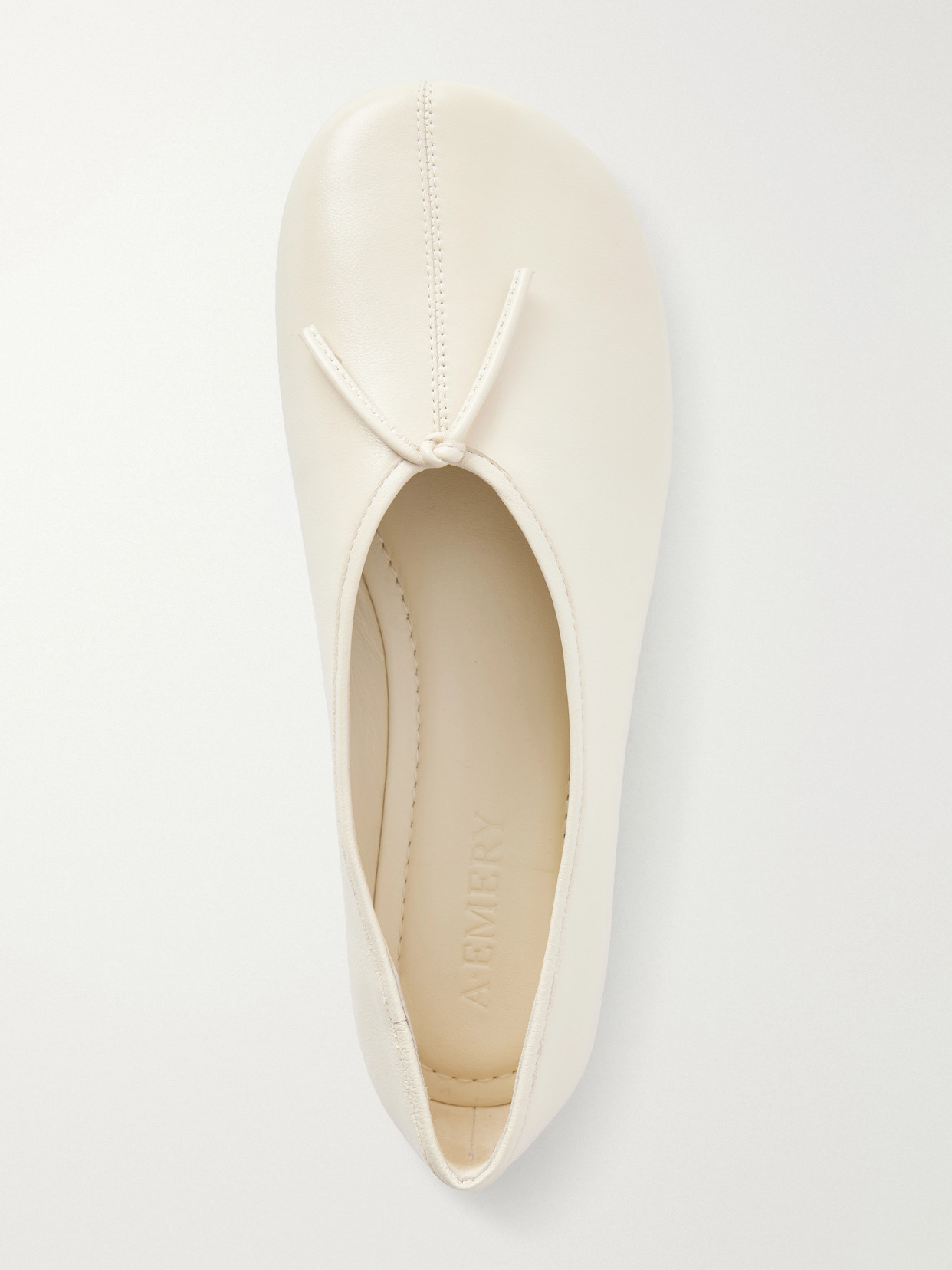 A Emery - Mabel Tie-Detailed Ballet Flats