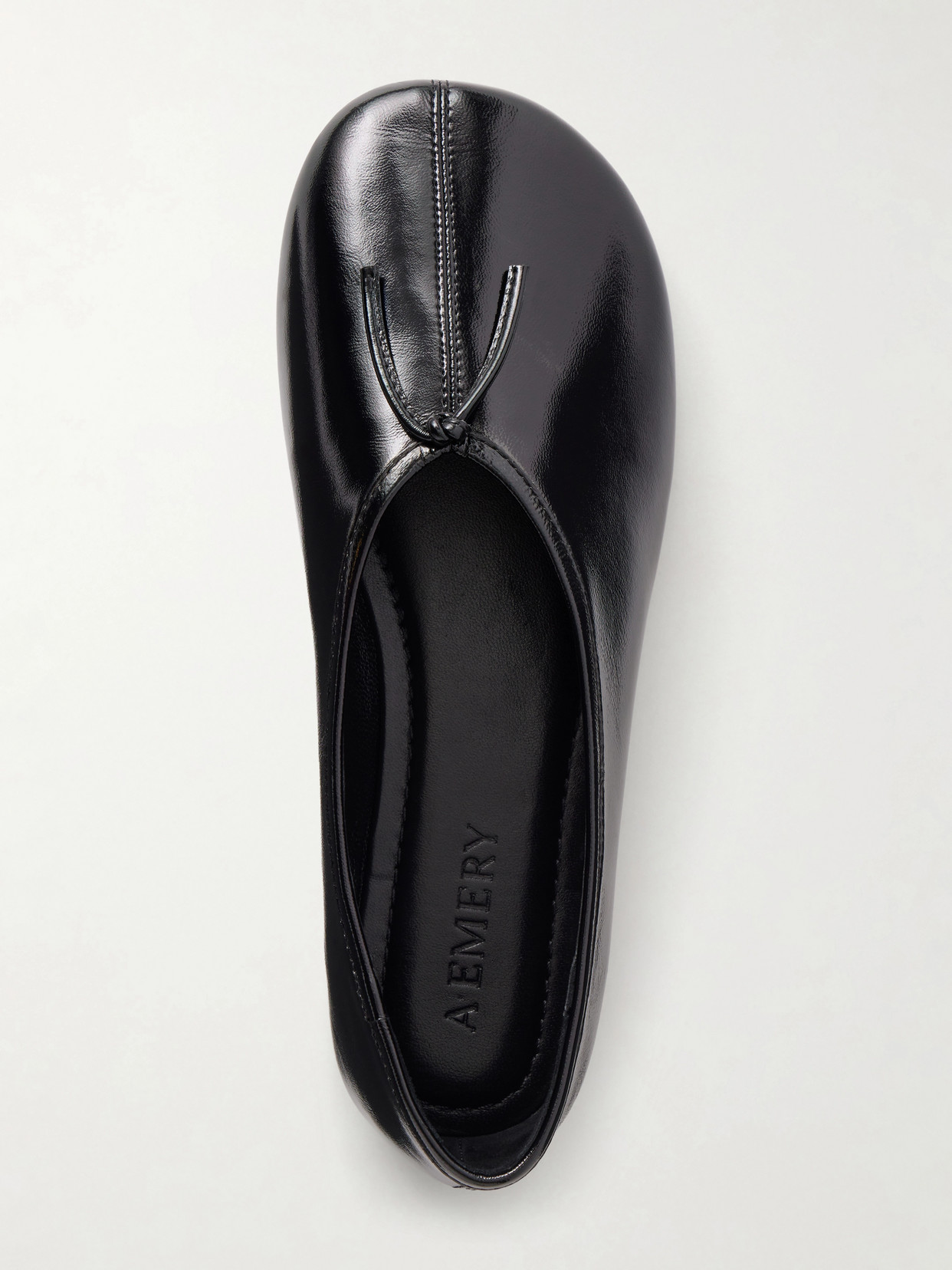 A Emery - Mabel Tie-Detailed Ballet Flats