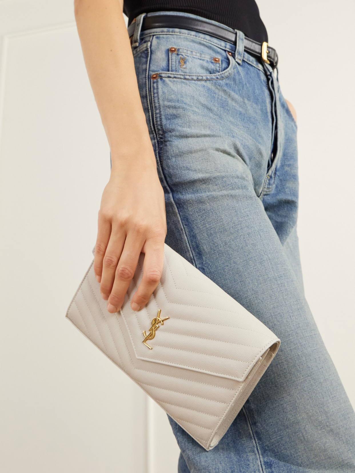 Cassandre Matelassé Quilted Shoulder Bag