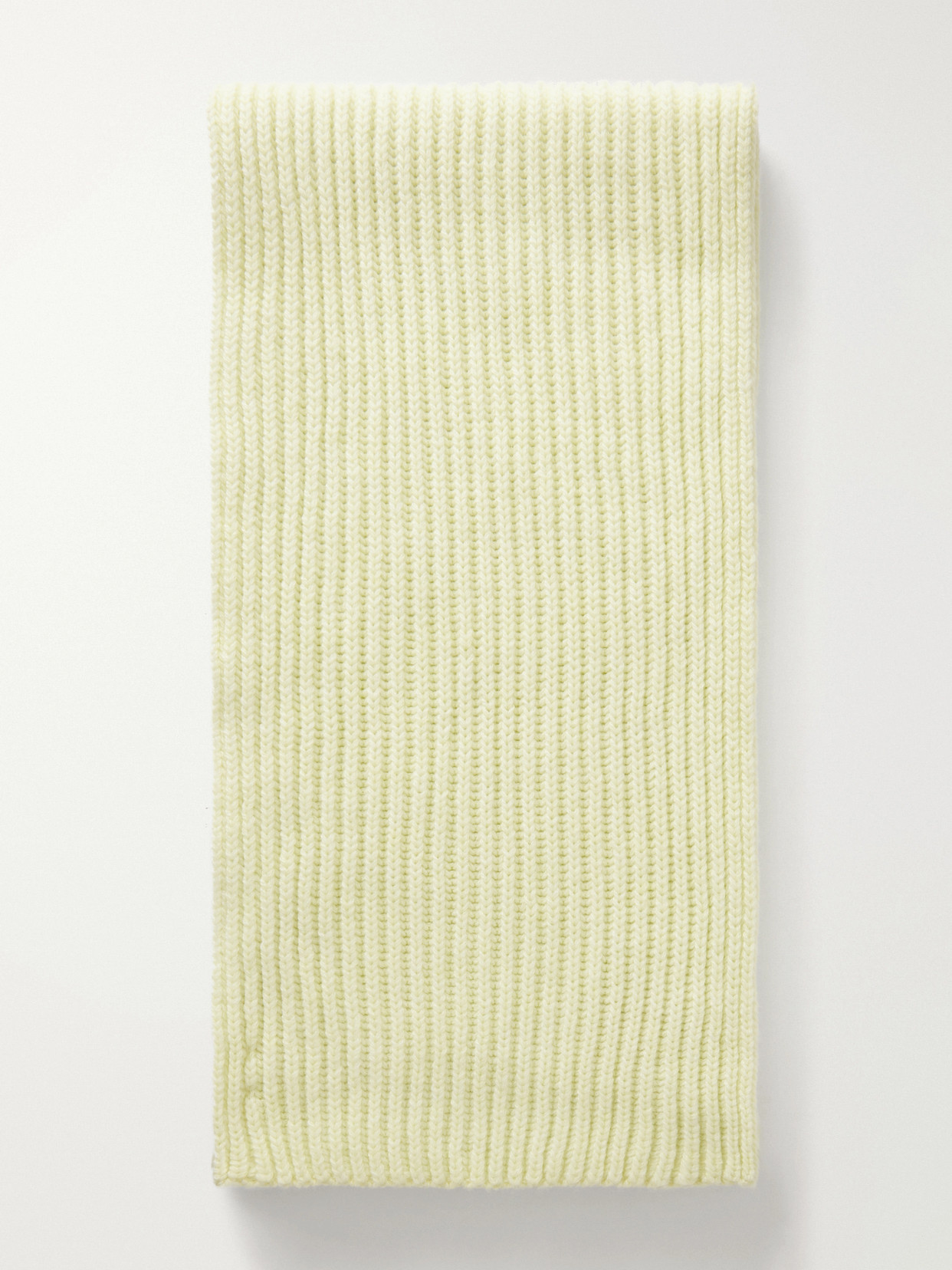Johnstons Of Elgin Lovat Cashmere Scarf In White