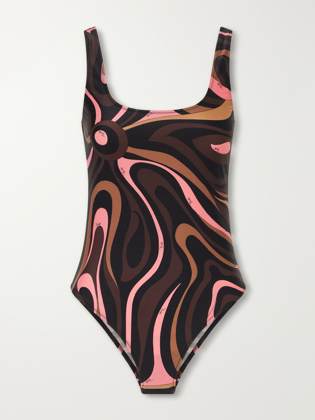 Pucci Printed Swimsuit In Multi