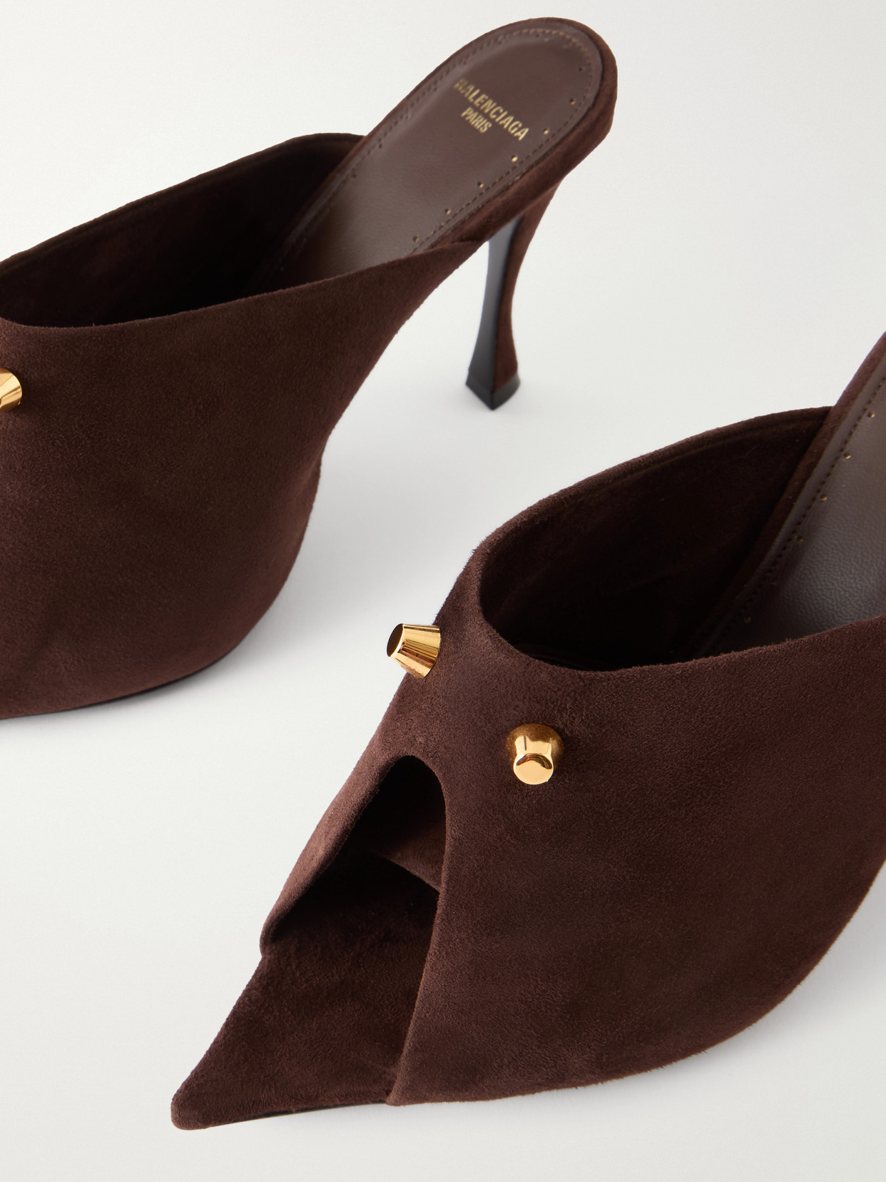 Midnight City Studded Mule