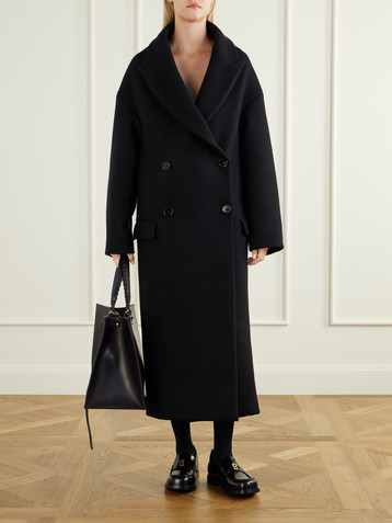 Balenciaga Stola wool coat