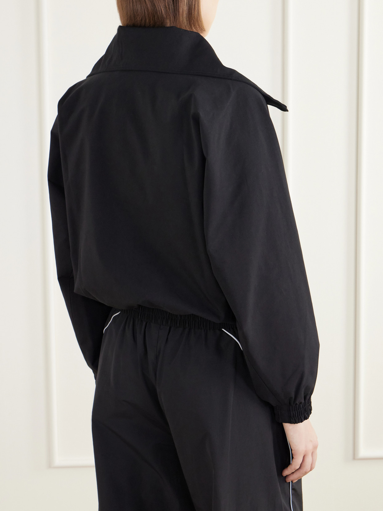 Logo-Appliqué Cotton-Blend Twill Jacket