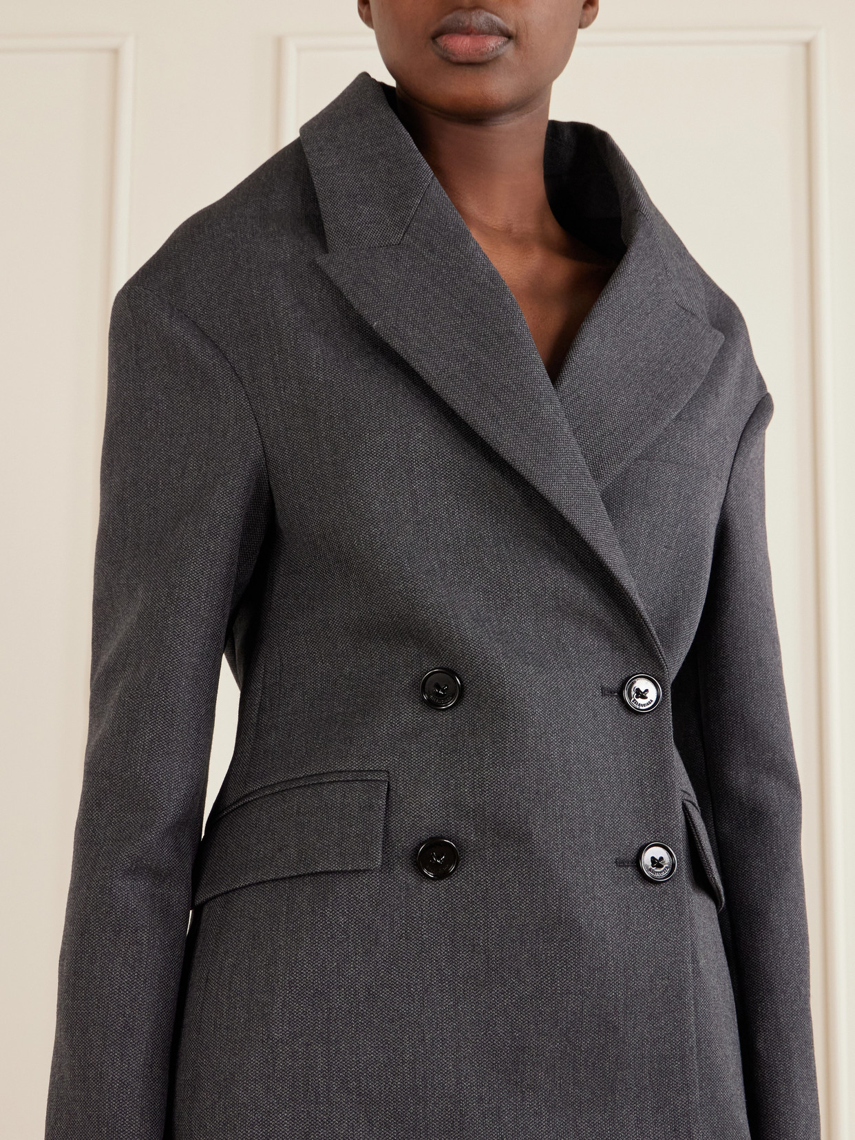 Stola Double-Breasted Jacket