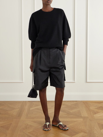 Tibi Stella shell shorts