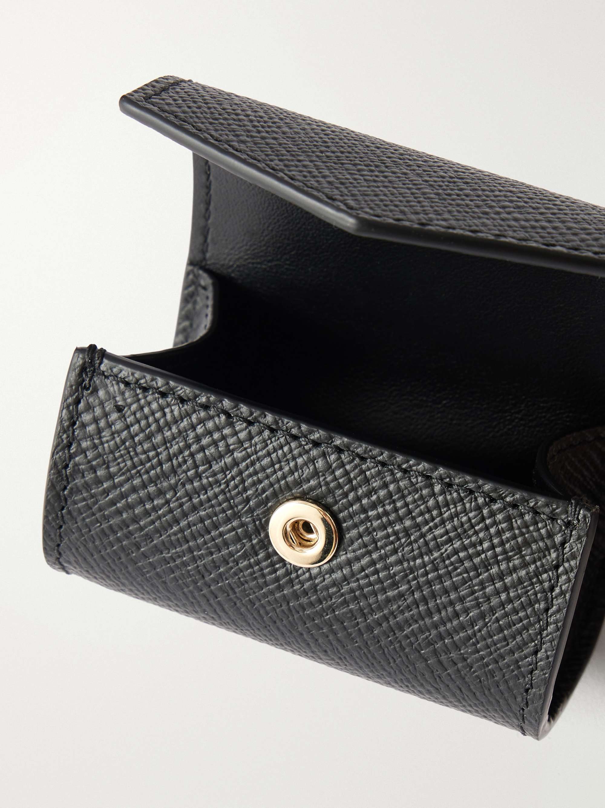 SMYTHSON Panama leather pet waste bag holder | NET-A-PORTER