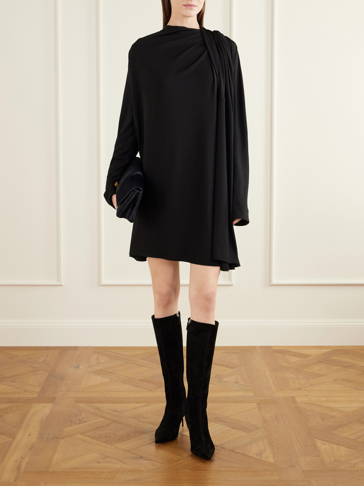 Lidia 70 Suede Knee Boots