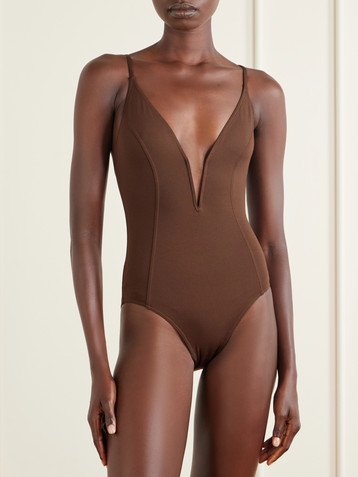 Eres Ferrure Galbe stretch-jersey swimsuit