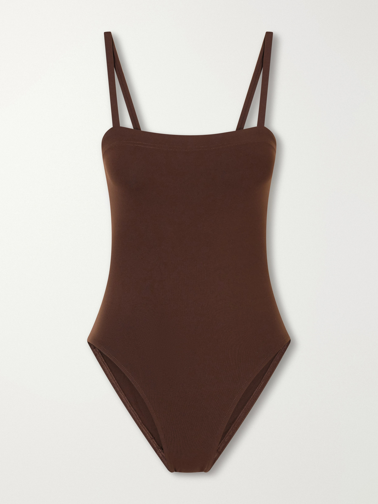 Eres Les Essentiels Aquarelle Swimsuit In Brown