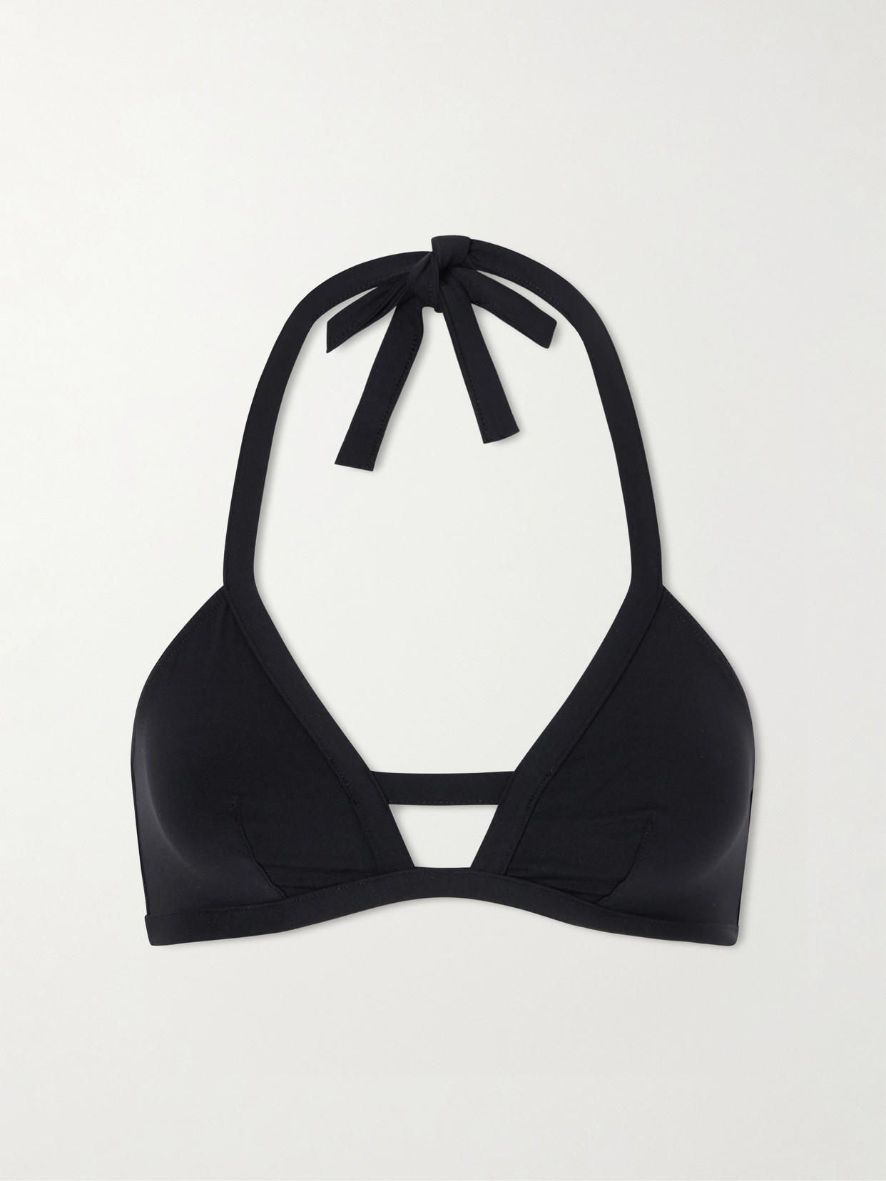 Eres Chris Cut-out Triangle Bikini Top In Black