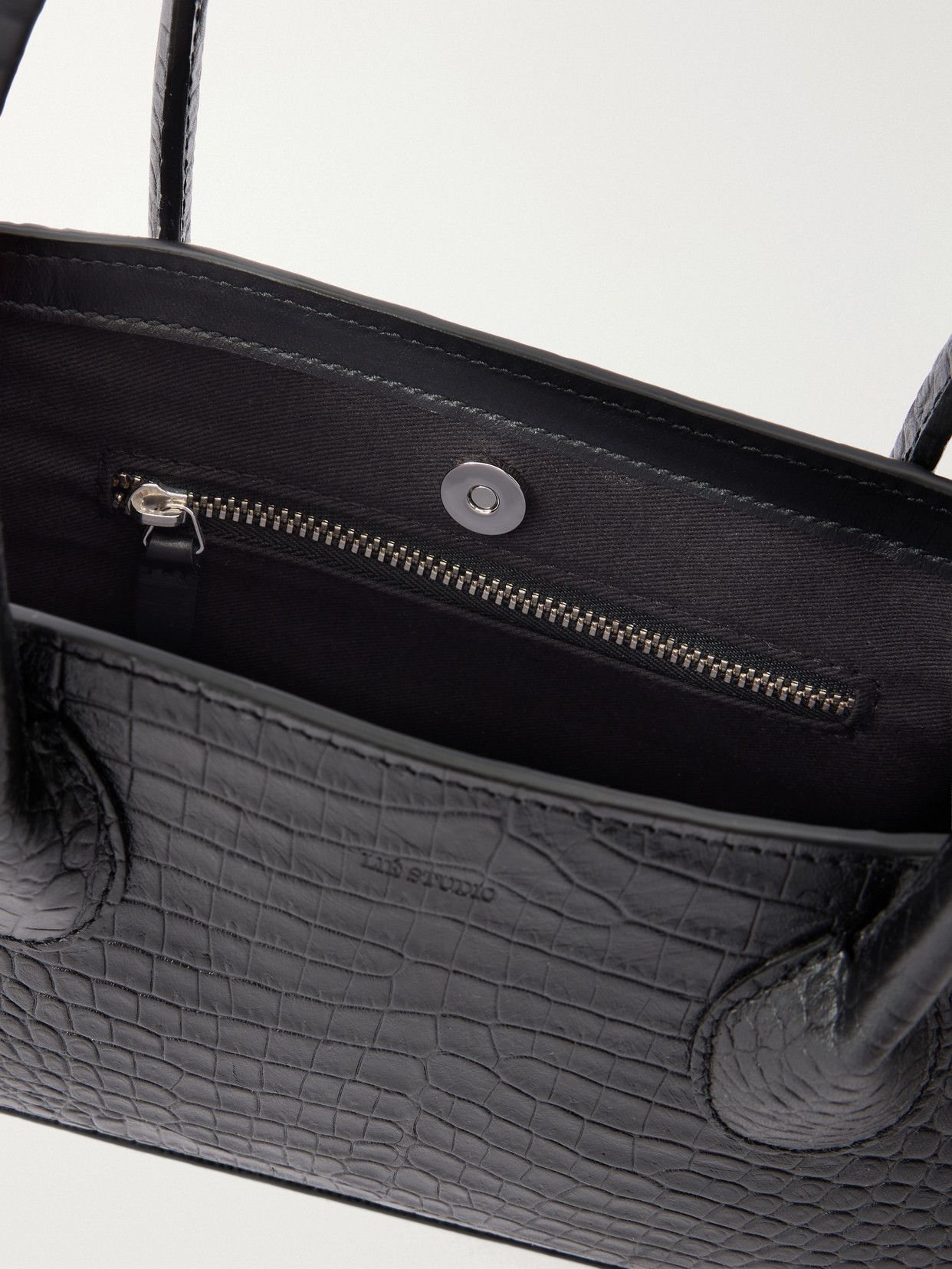 Lié Studio - The Lou Croc-Effect Shoulder Bag