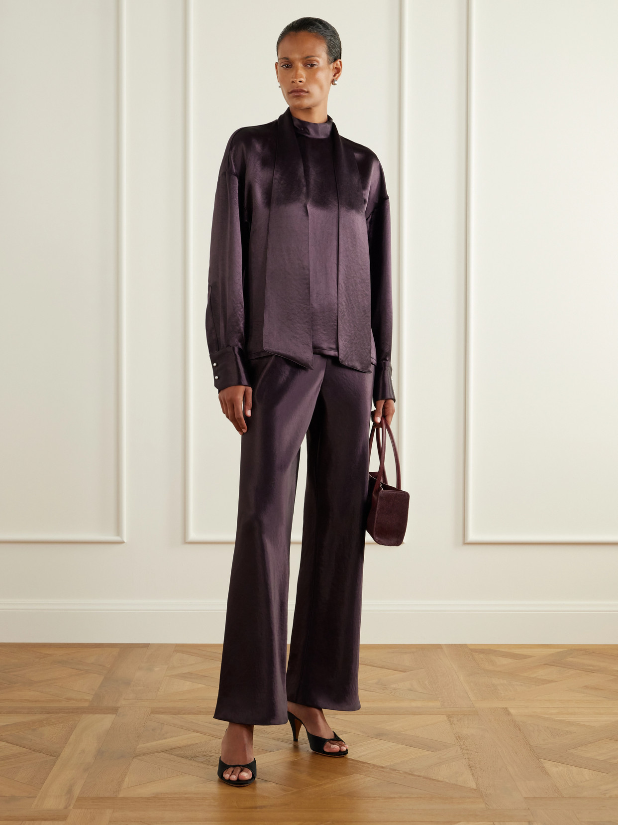 Lié Studio - The Lou Calf-Hair Shoulder Bag