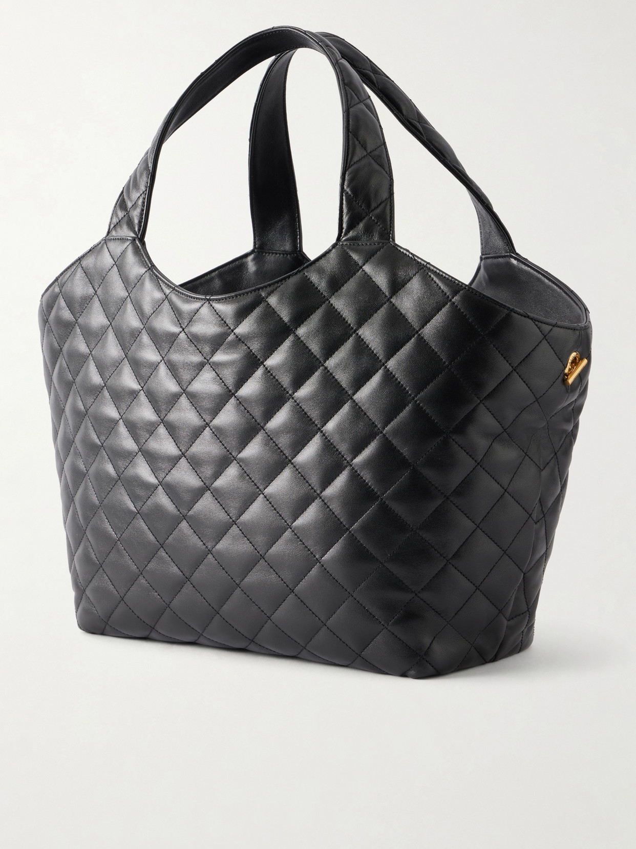 Icare Medium Matelassé Leather Tote