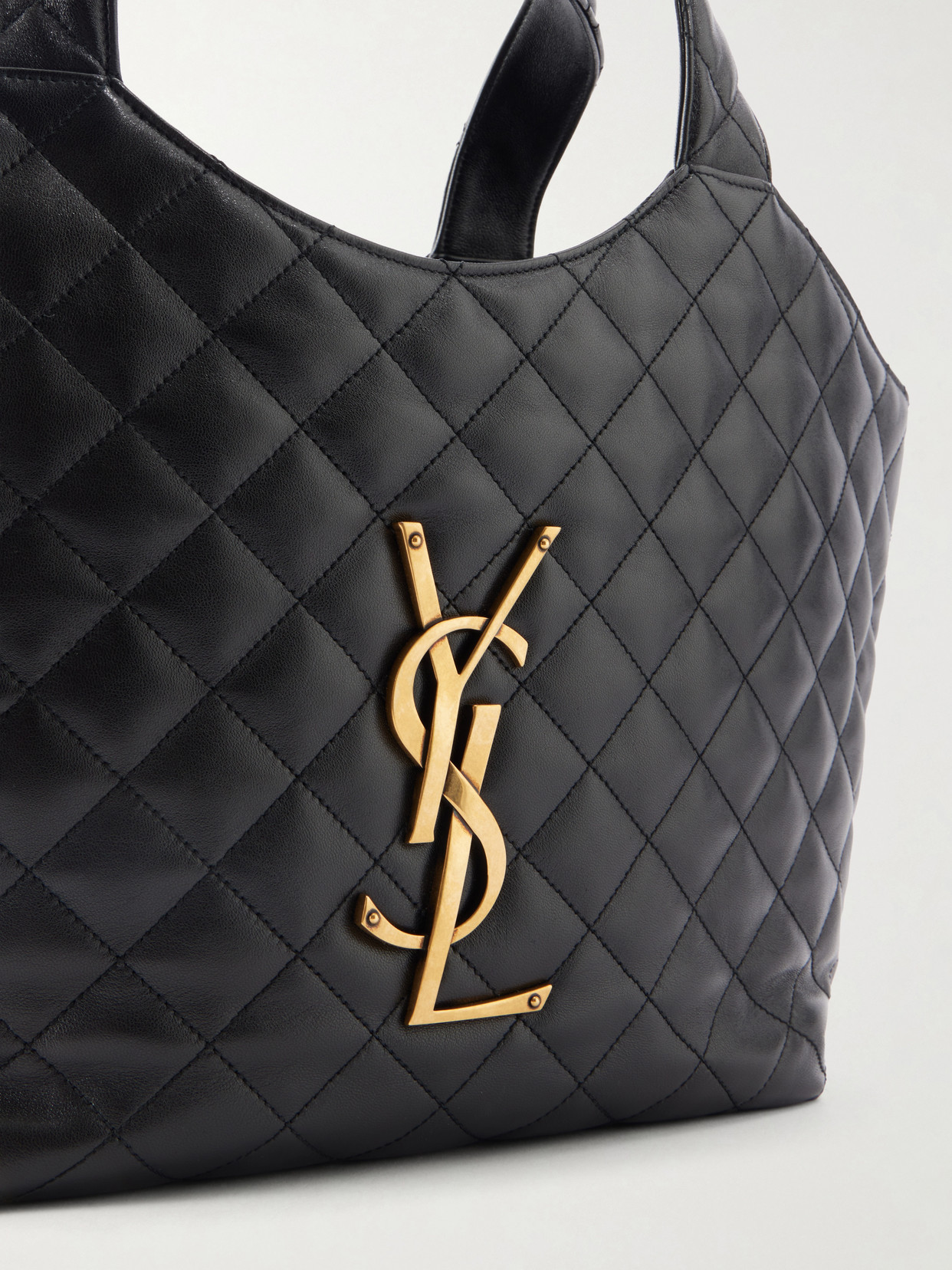 Icare Medium Matelassé Leather Tote