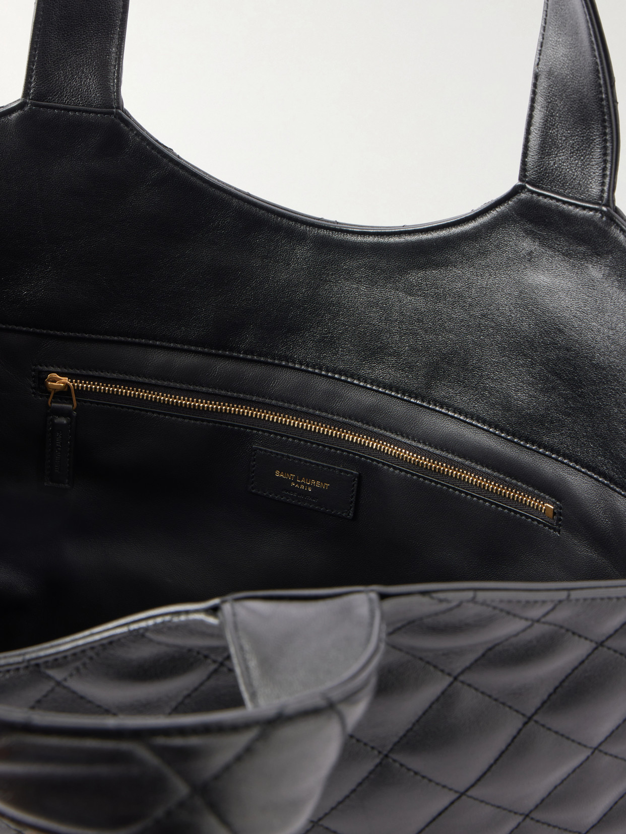 Icare Medium Matelassé Leather Tote
