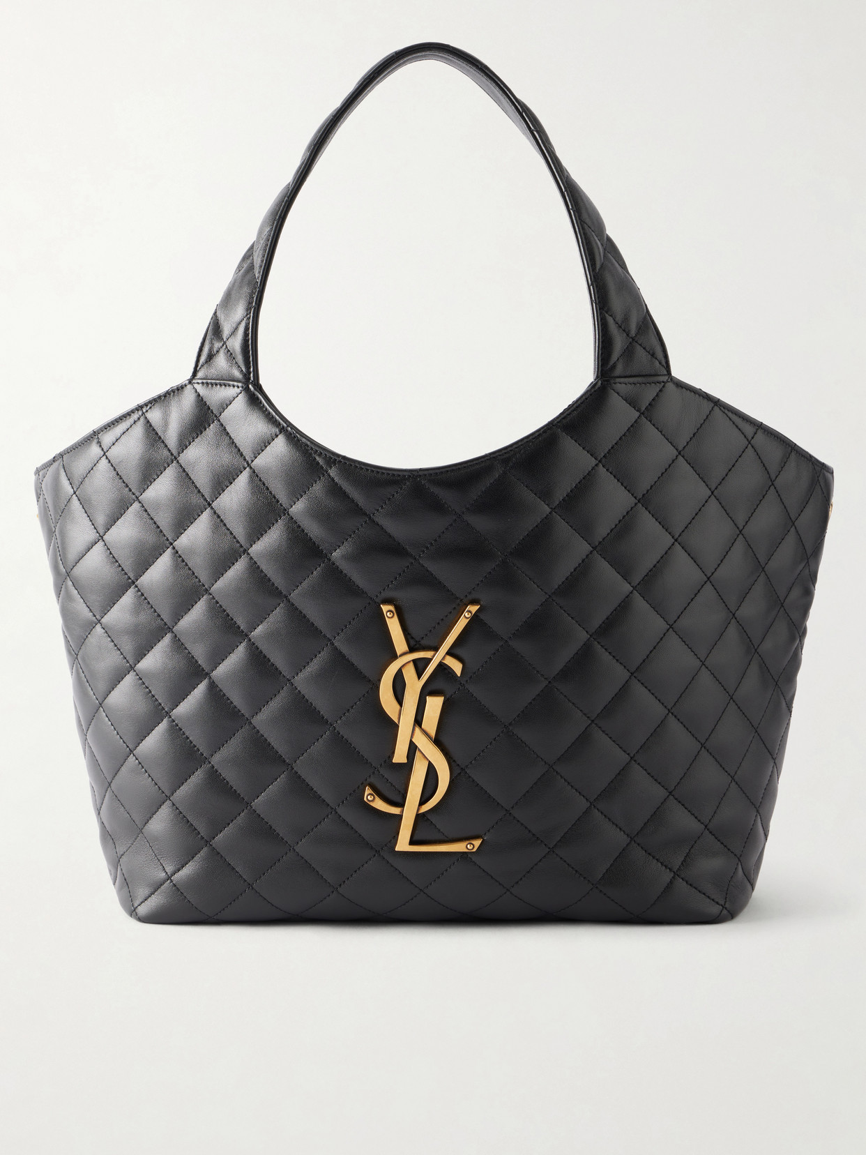 Icare Medium Matelassé Leather Tote