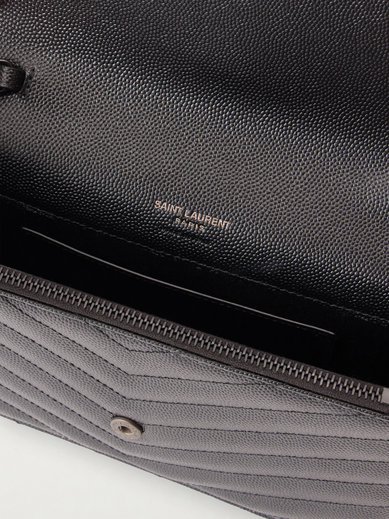 Cassandre Mini Matelassé Textured-Leather Shoulder Bag