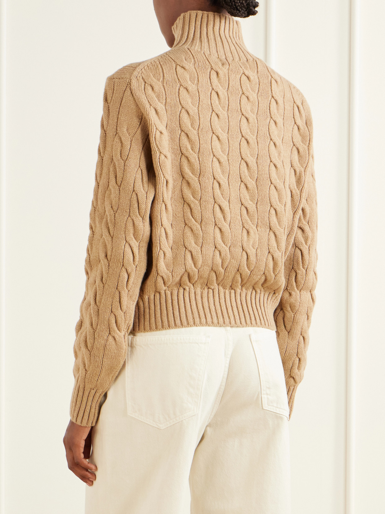 Polo Ralph Lauren - Cable-Knit Wool And Cashmere-Blend Turtleneck Sweater