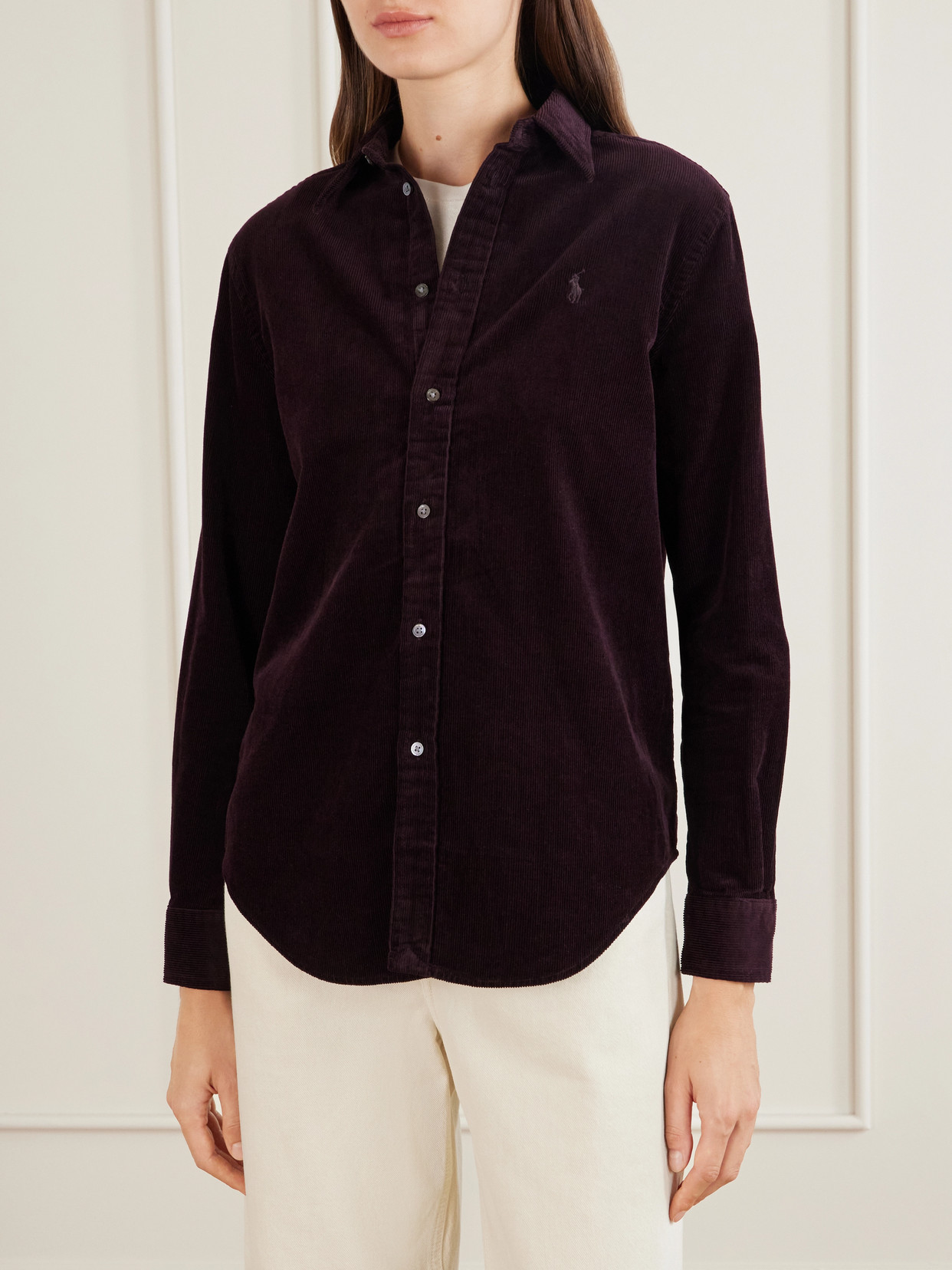 Polo Ralph Lauren - Logo-Embroidered Cotton-Corduroy Shirt